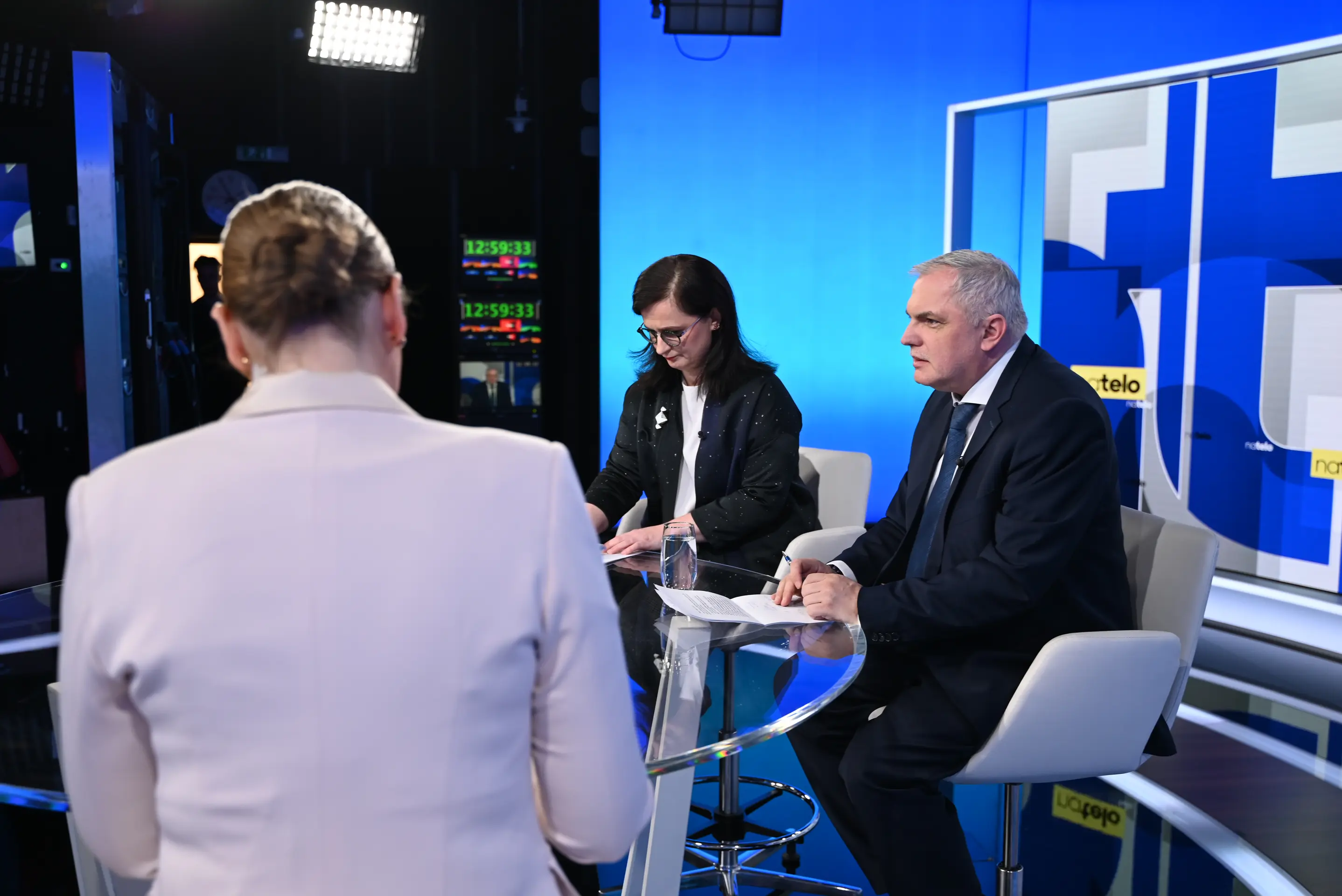 Hosťami relácie Na telo boli Roman Michelko (SNS) a Zuzana Mesterová (PS)