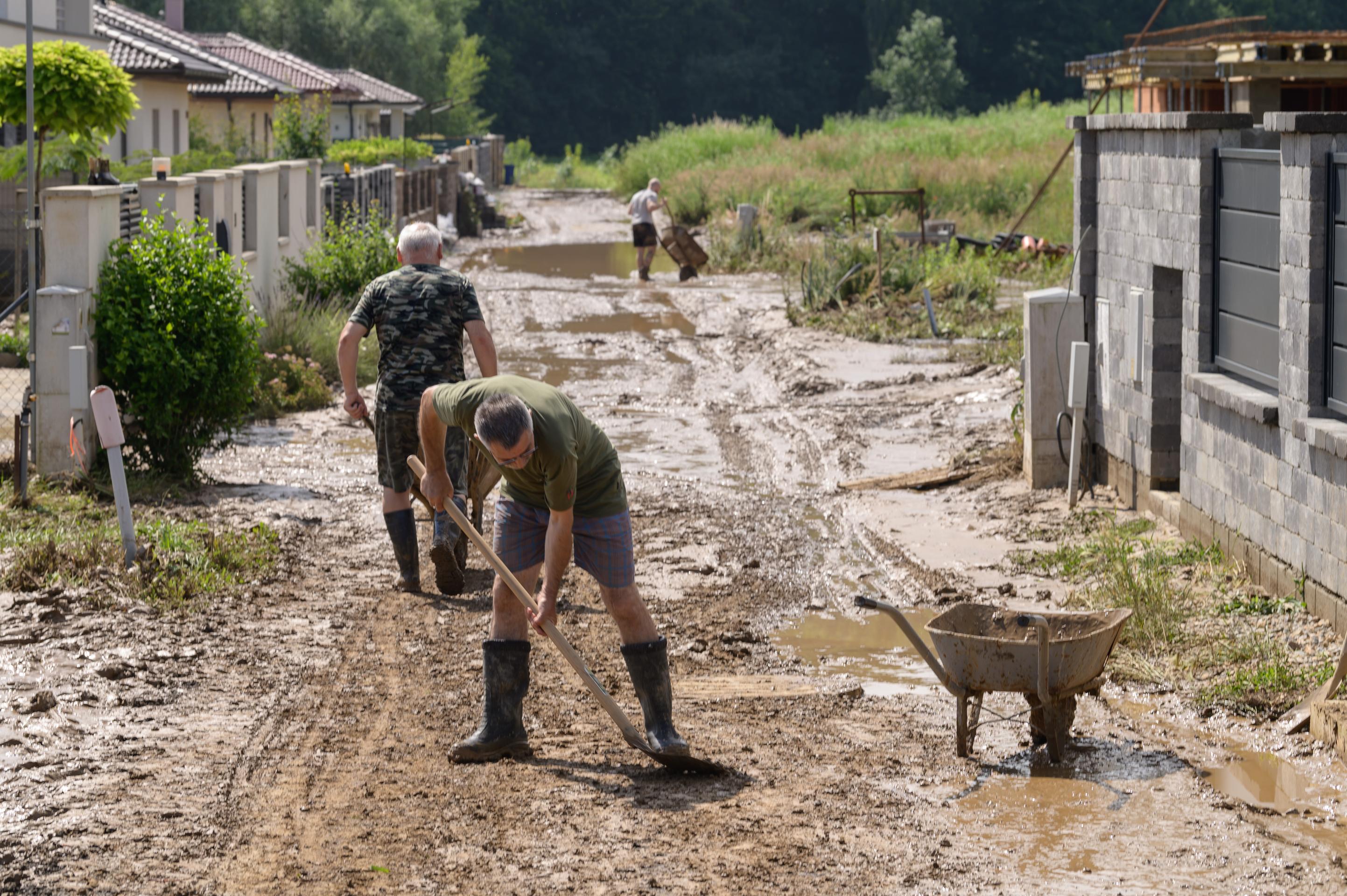 Situácia na ulici Nad Hrabinou v mestskej časti Kynek.