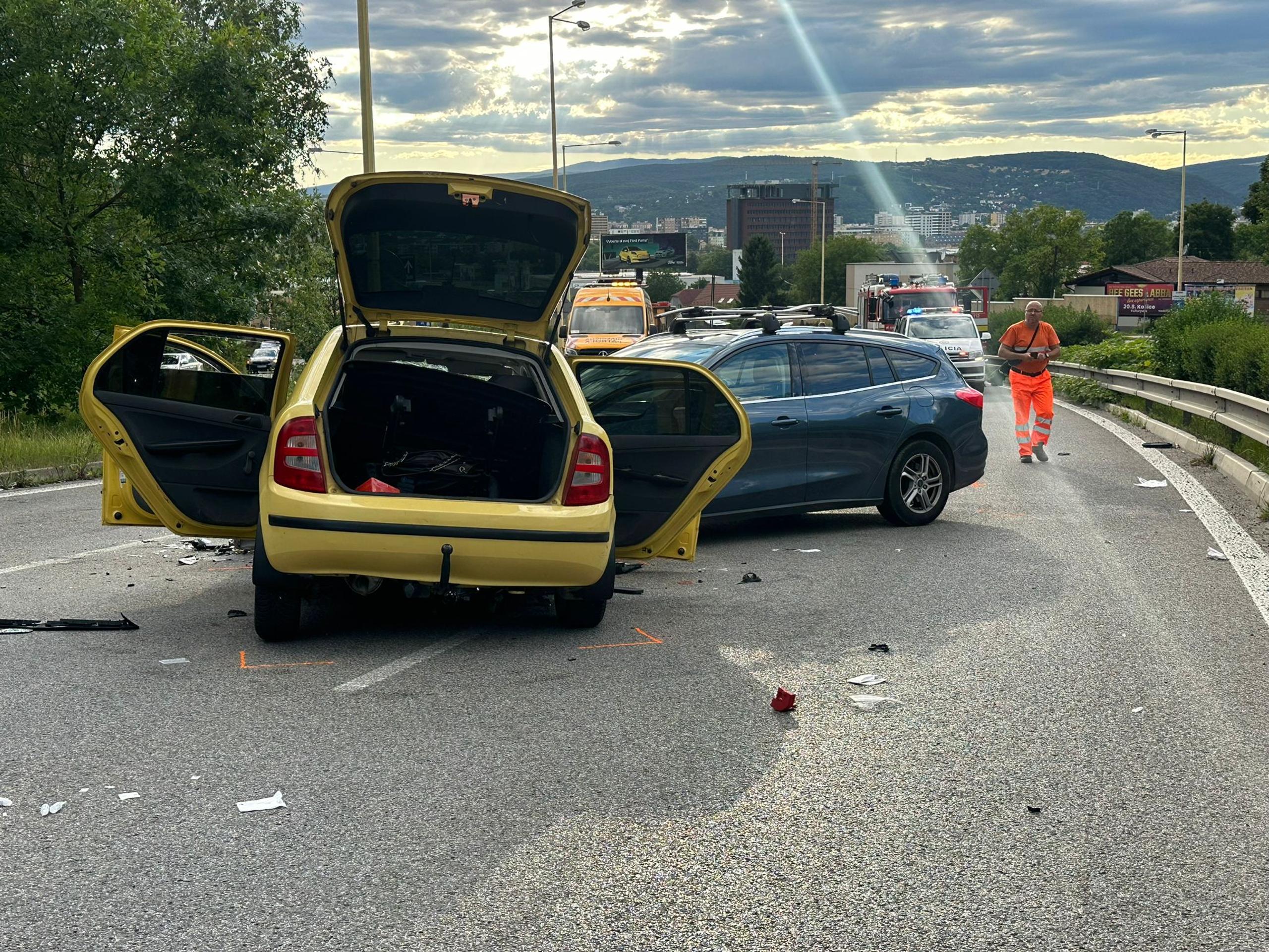 Vážna nehoda v Košiciach.