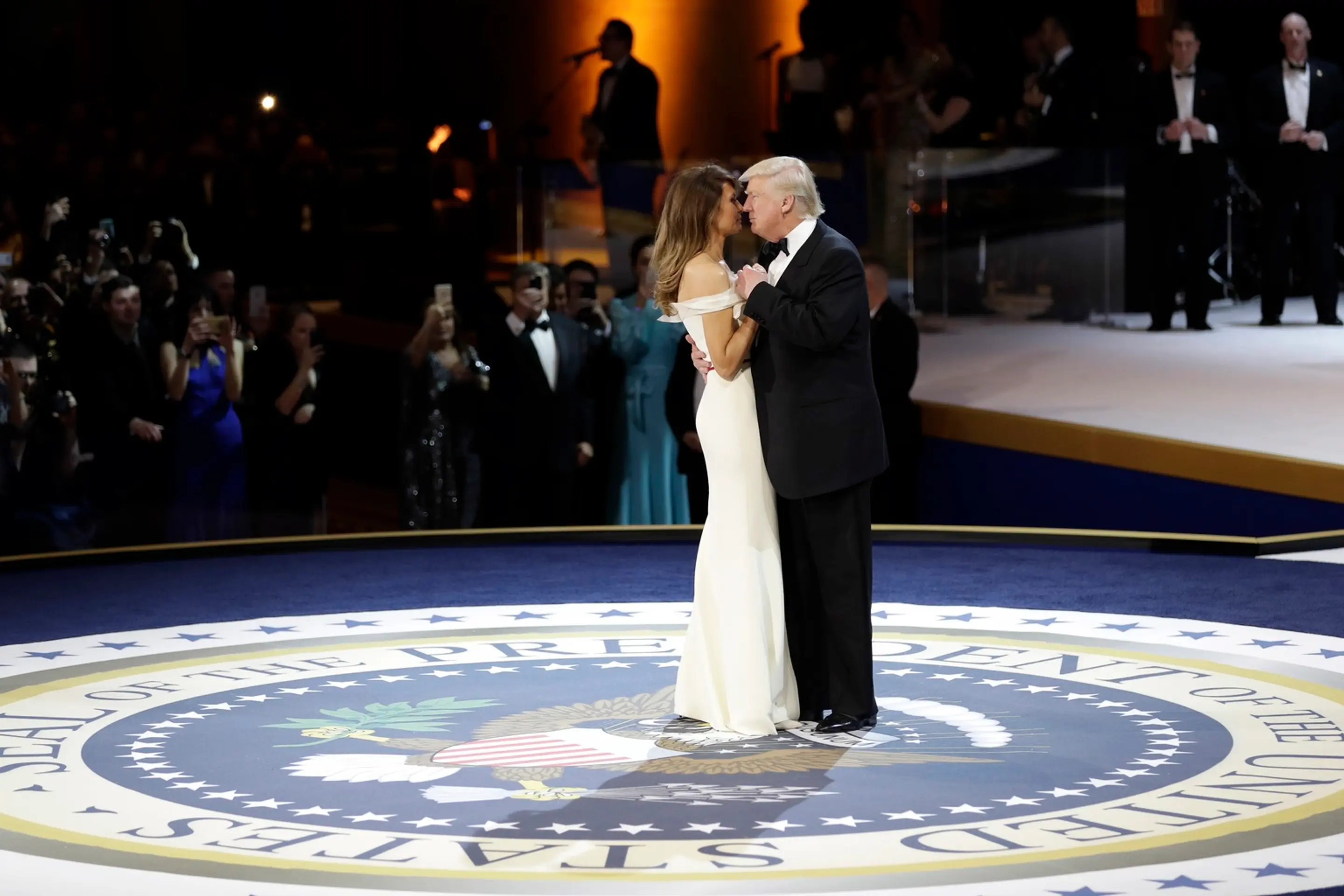 Donald Trump s manželkou Melaniou.