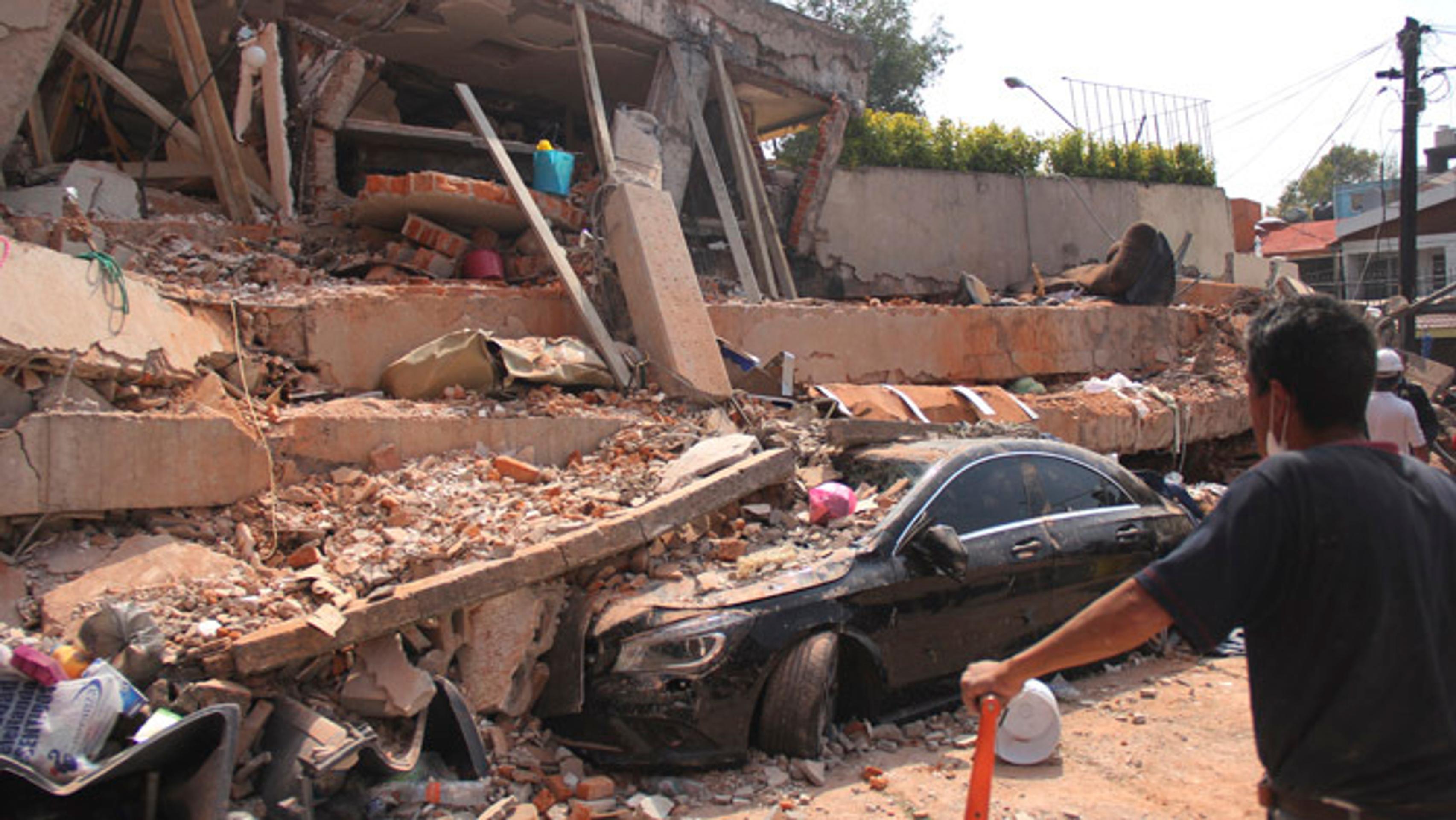 Zemetrasenie v Mexiku.