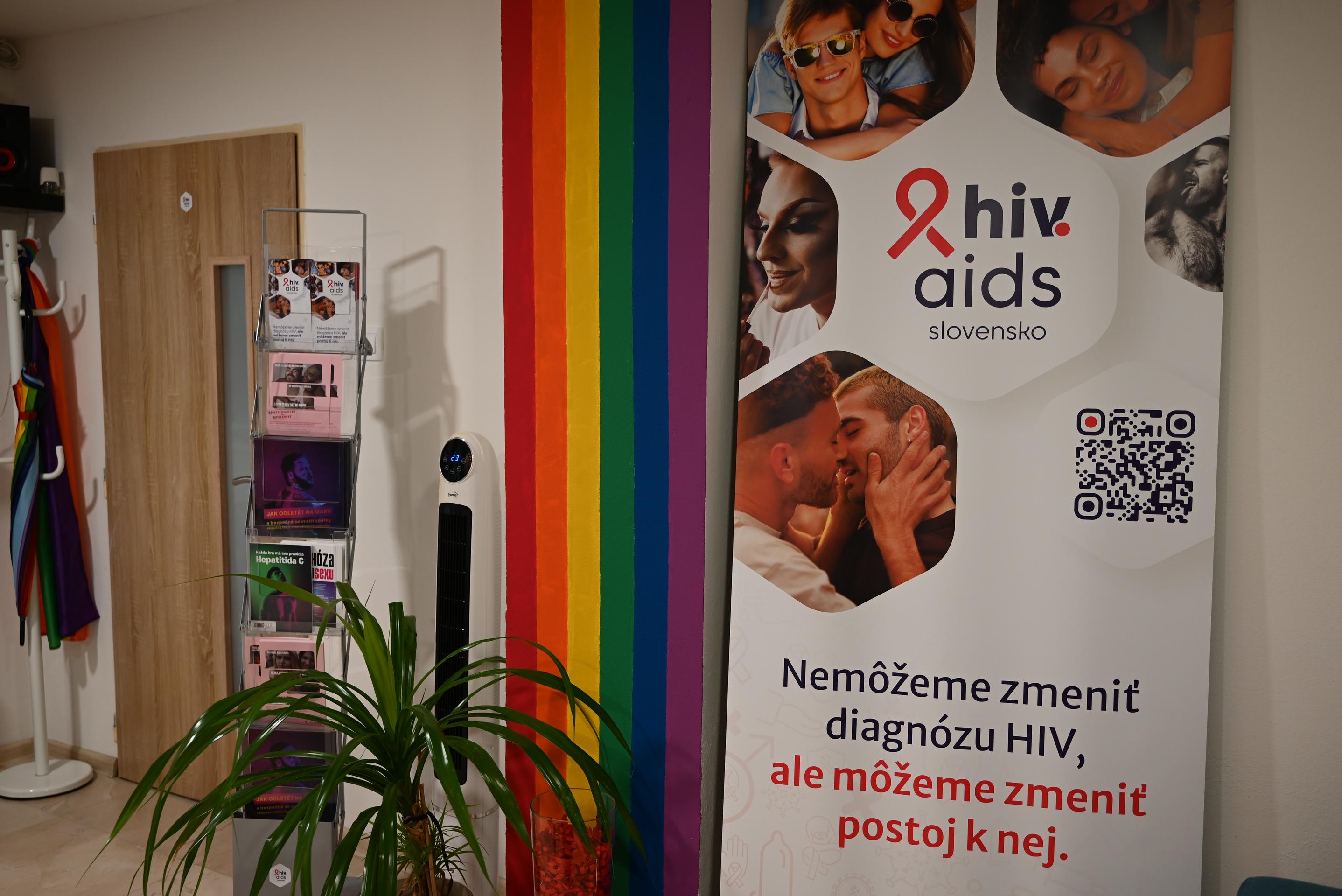 Priestory OZ HIV/AIDS Slovensko.