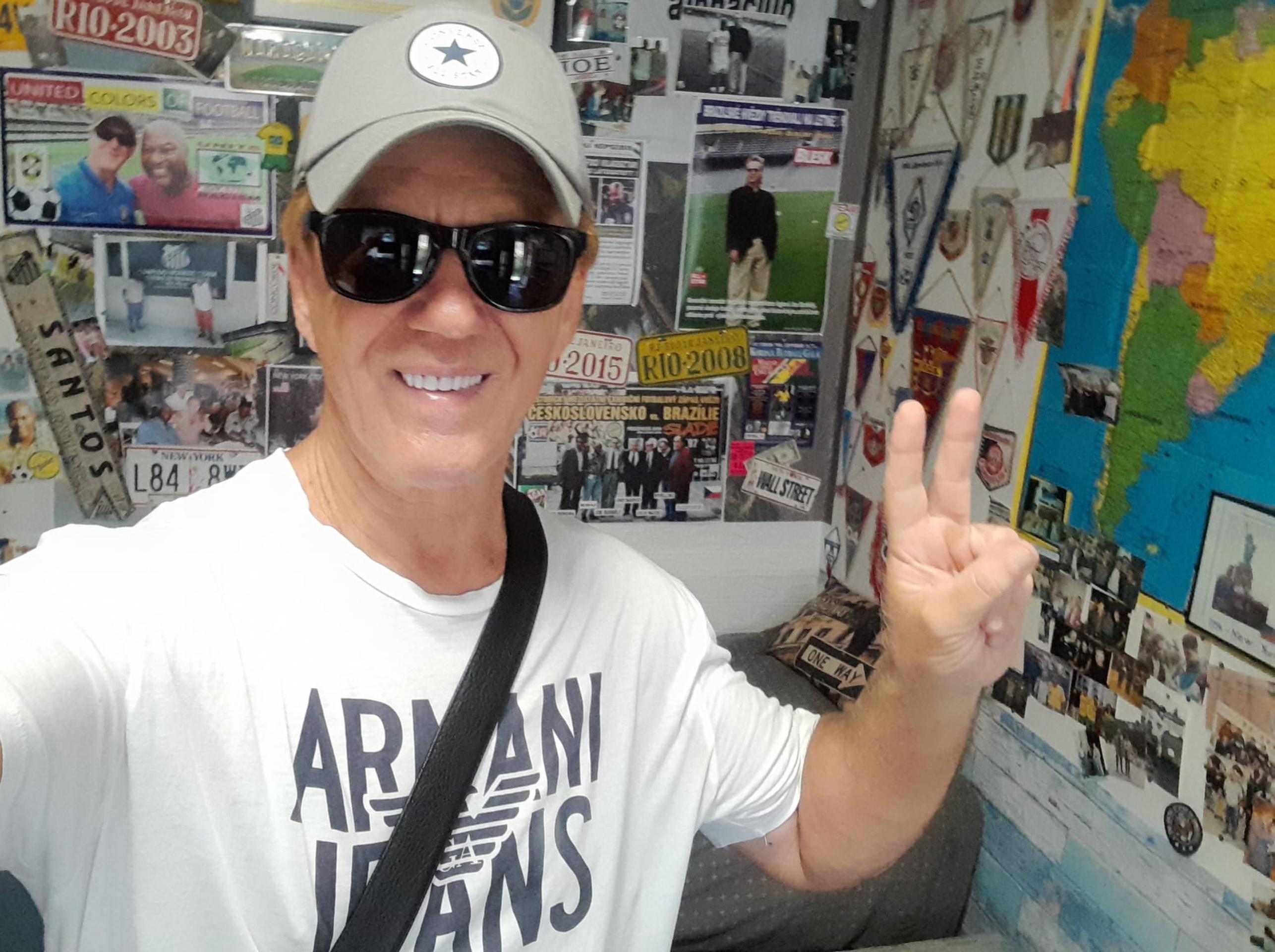 Joe Borbély dnes, v jednom zo svojich privátnych futbalových kráľovstiev.