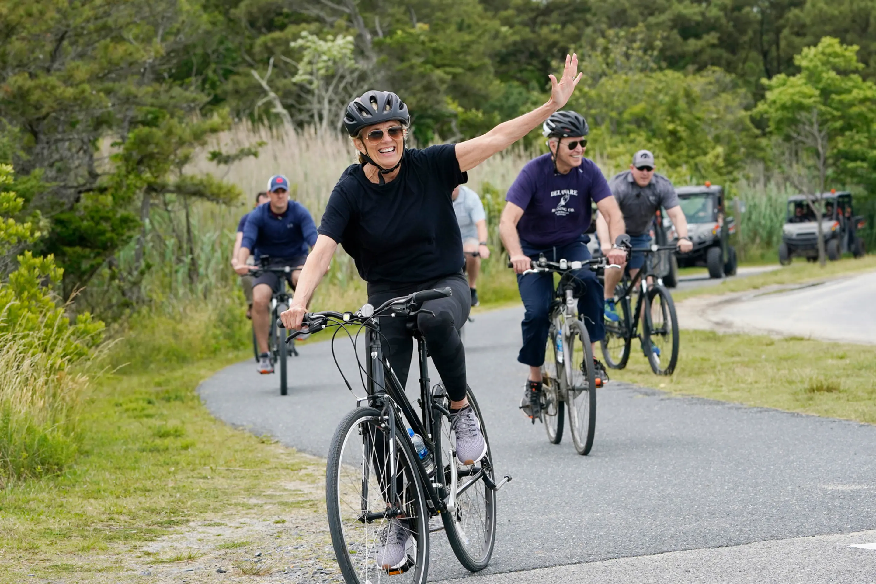 Americký prezident Joe Biden s manželkou
