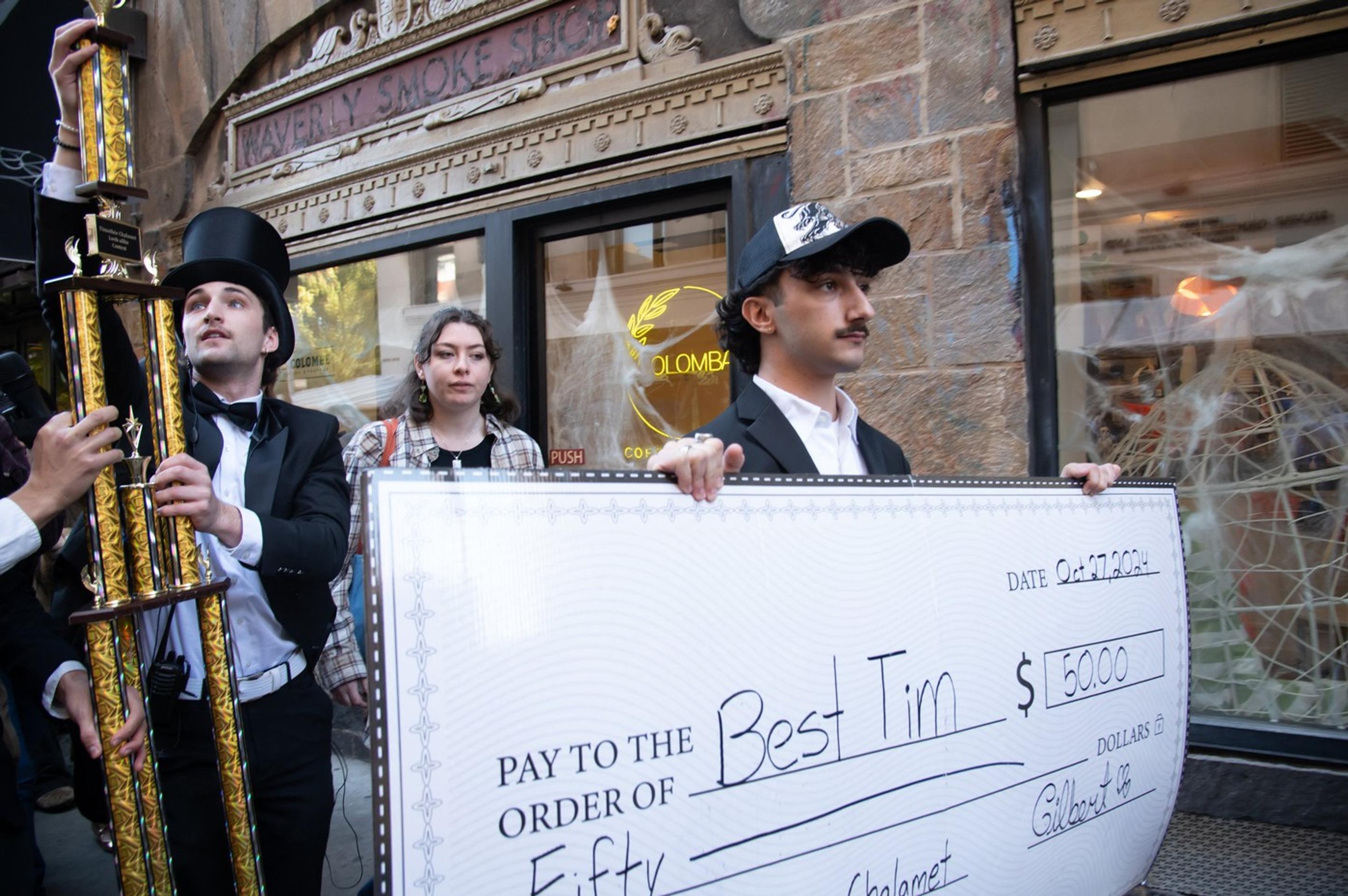 Súťaž dvojníkov Timothéea Chalameta