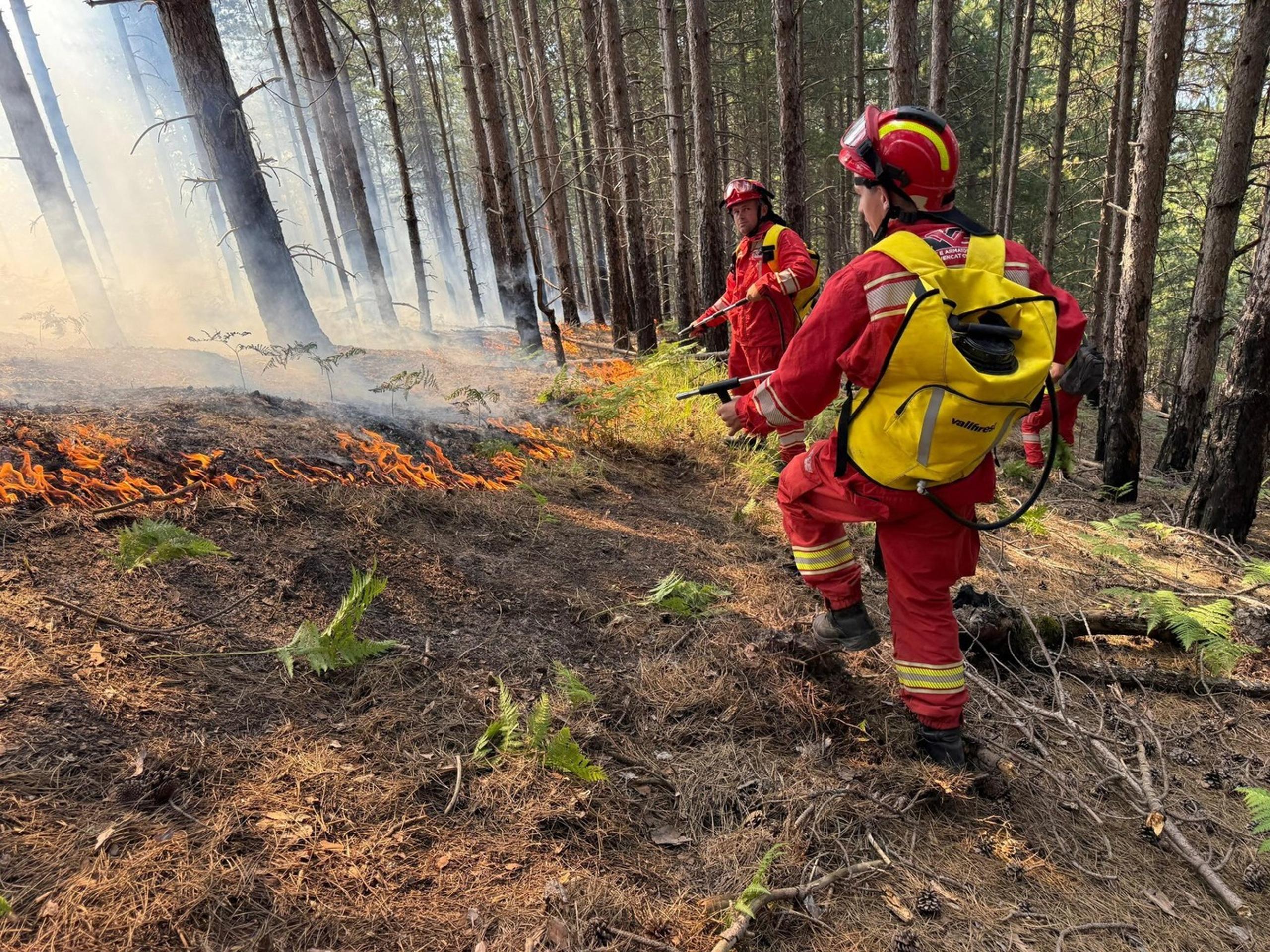 Požiare v Albánsku
