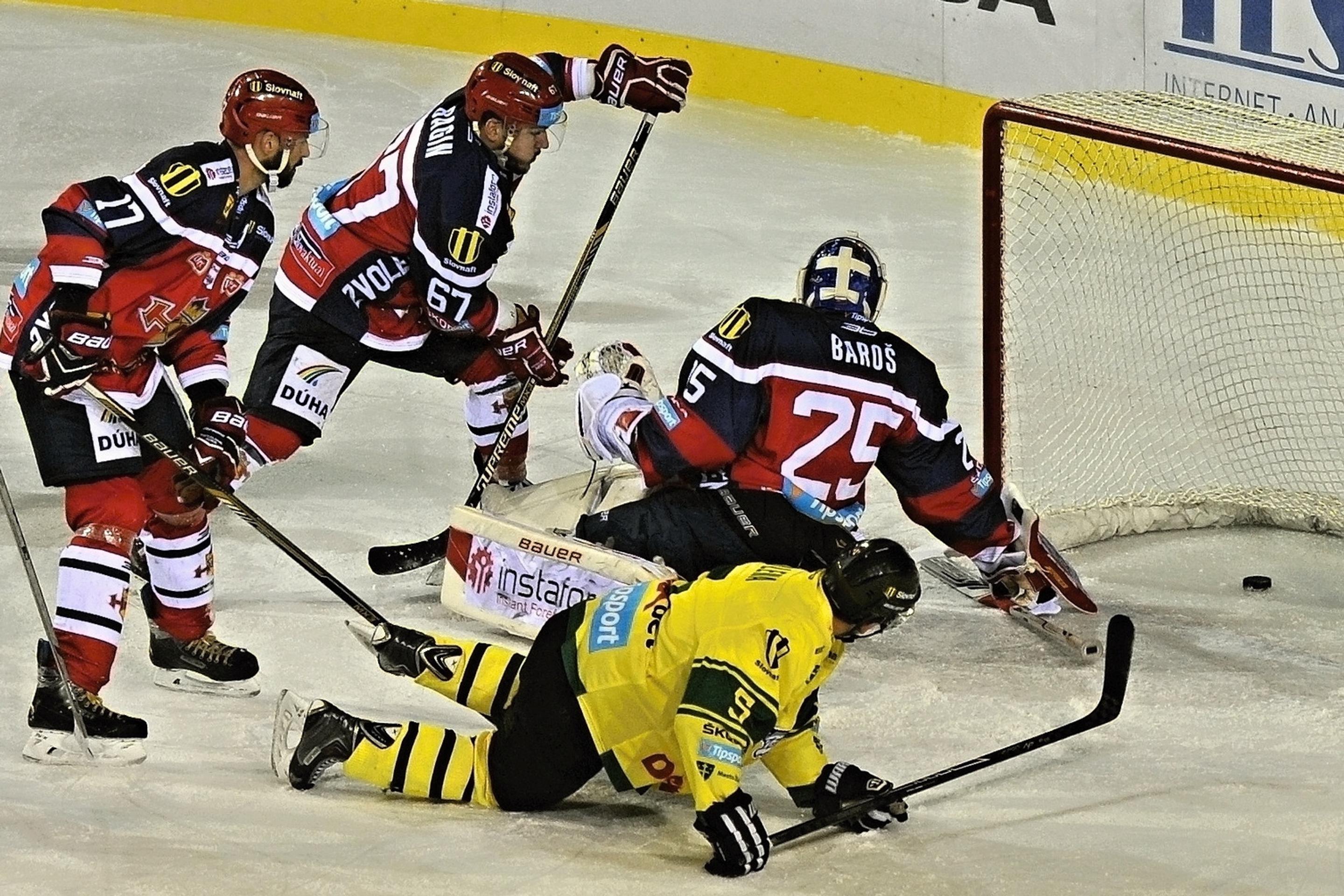 Zápas 25. kola Tipsport Ligy medzi MsHK DOXXbet Žilina a HKM Zvolen