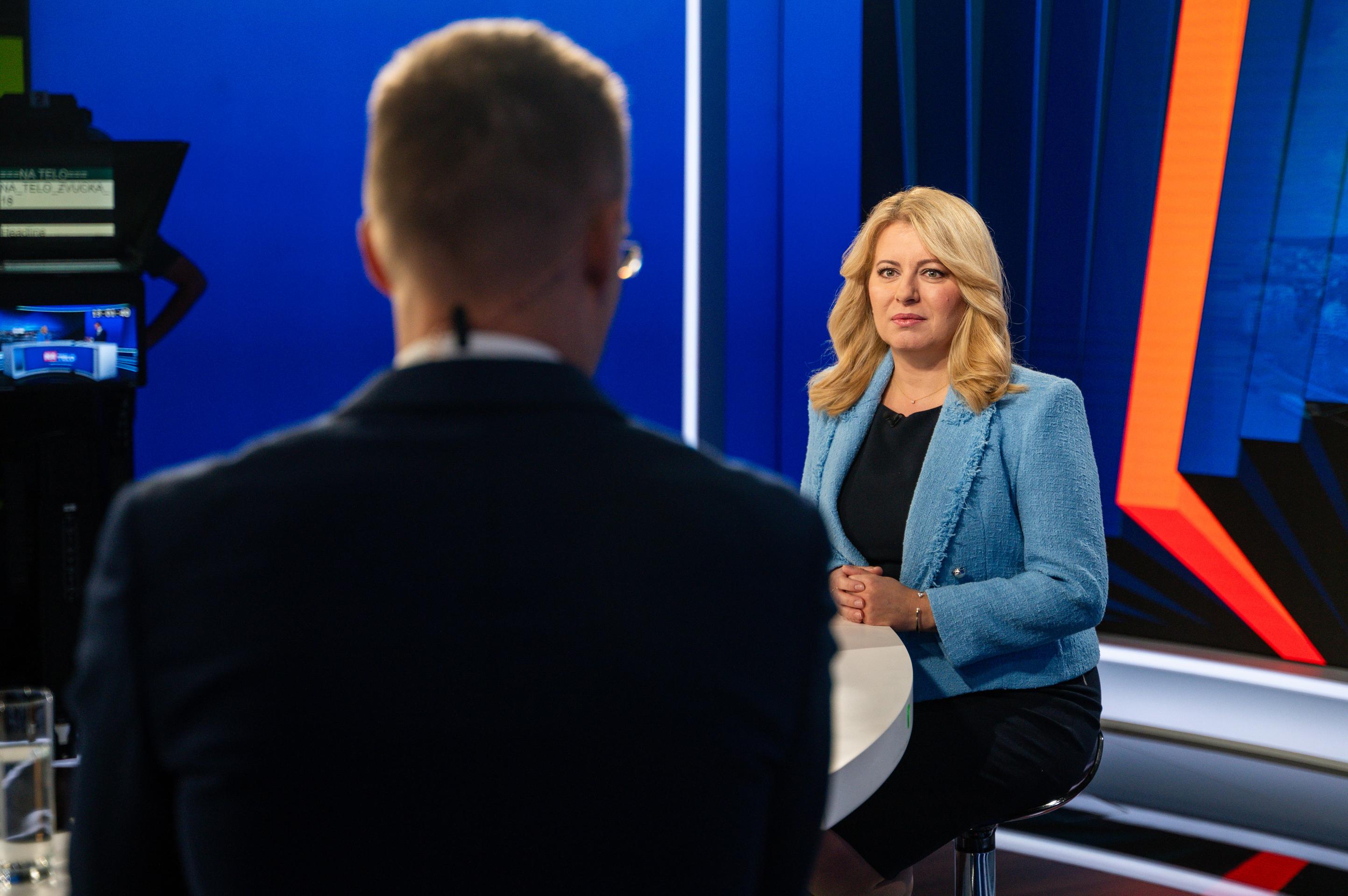 Prezidentka Zuzana Čaputová v Na telo