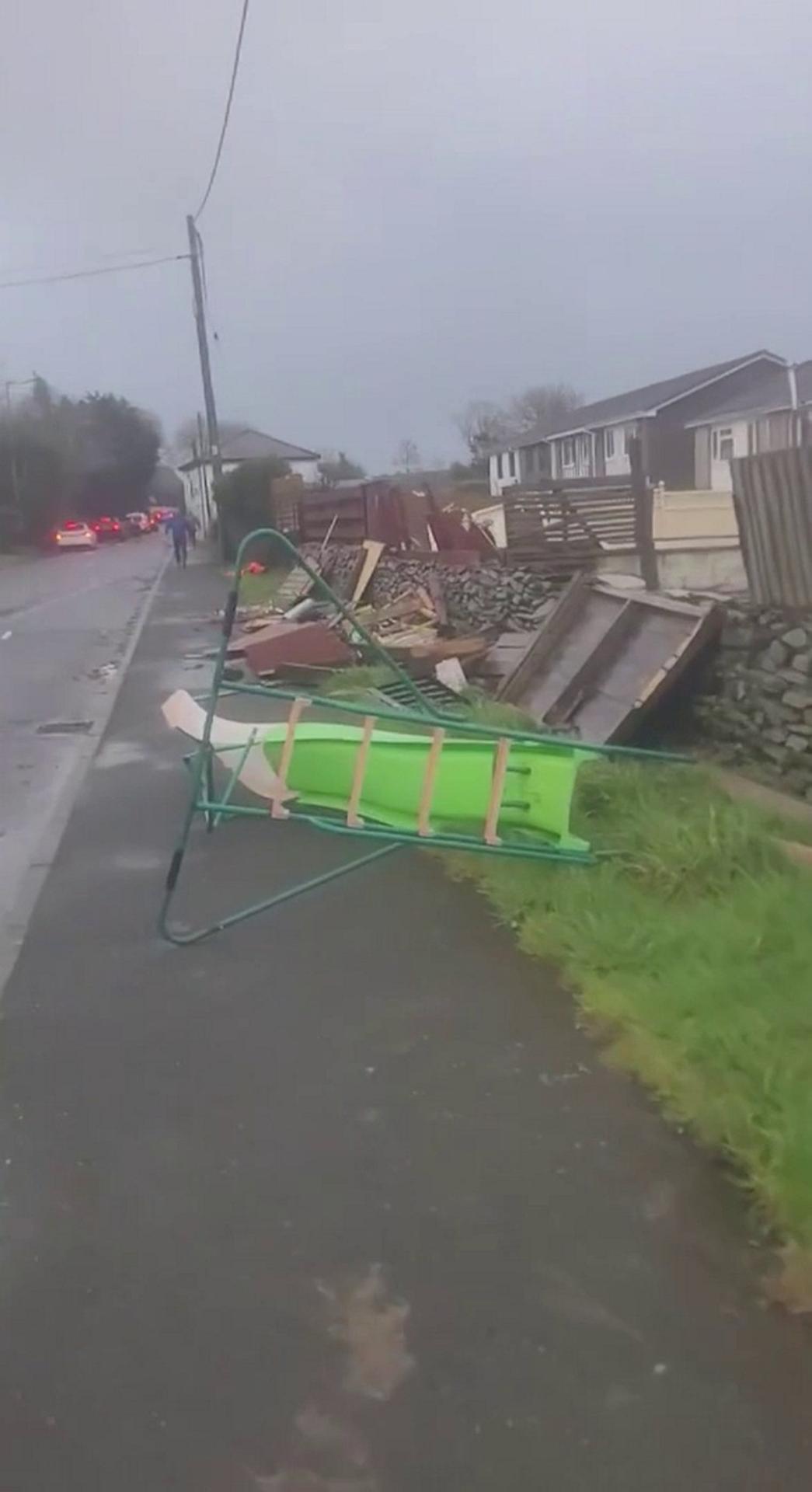 Tornádo v Quintrell Downs.