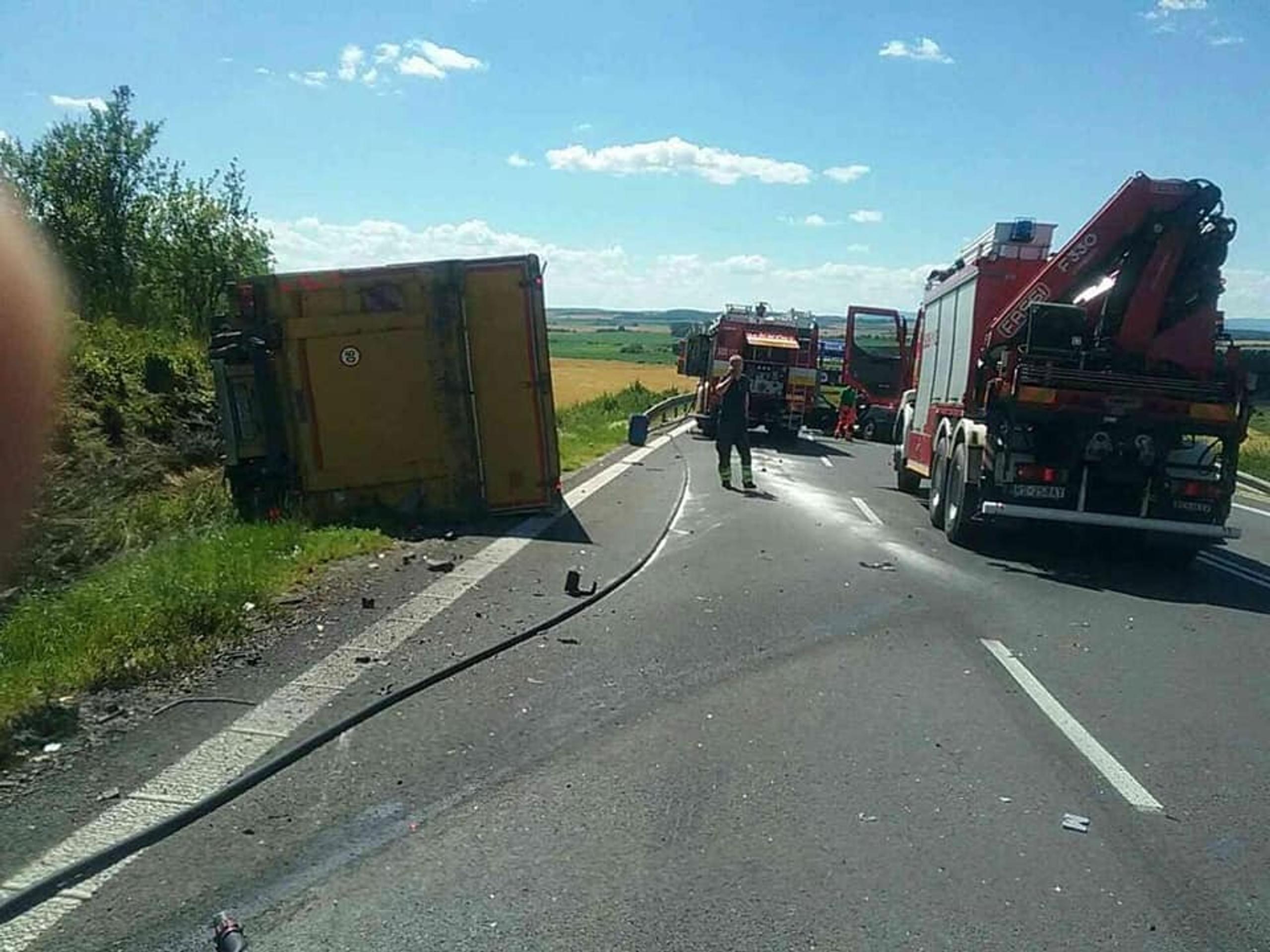 Vážna nehoda sa stala pri Rimavskej Sobote.