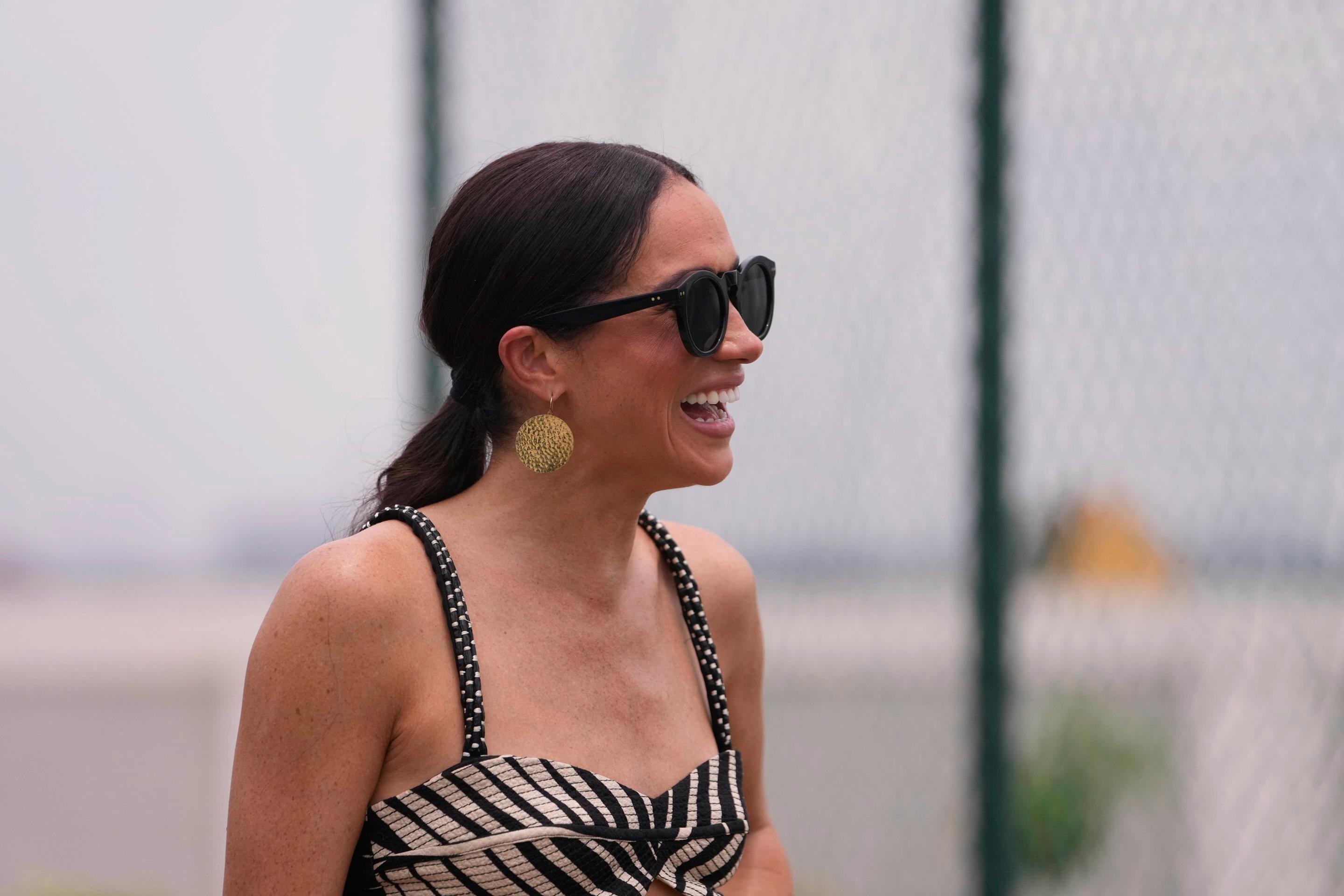 Meghan Markle na turné v Nigérii