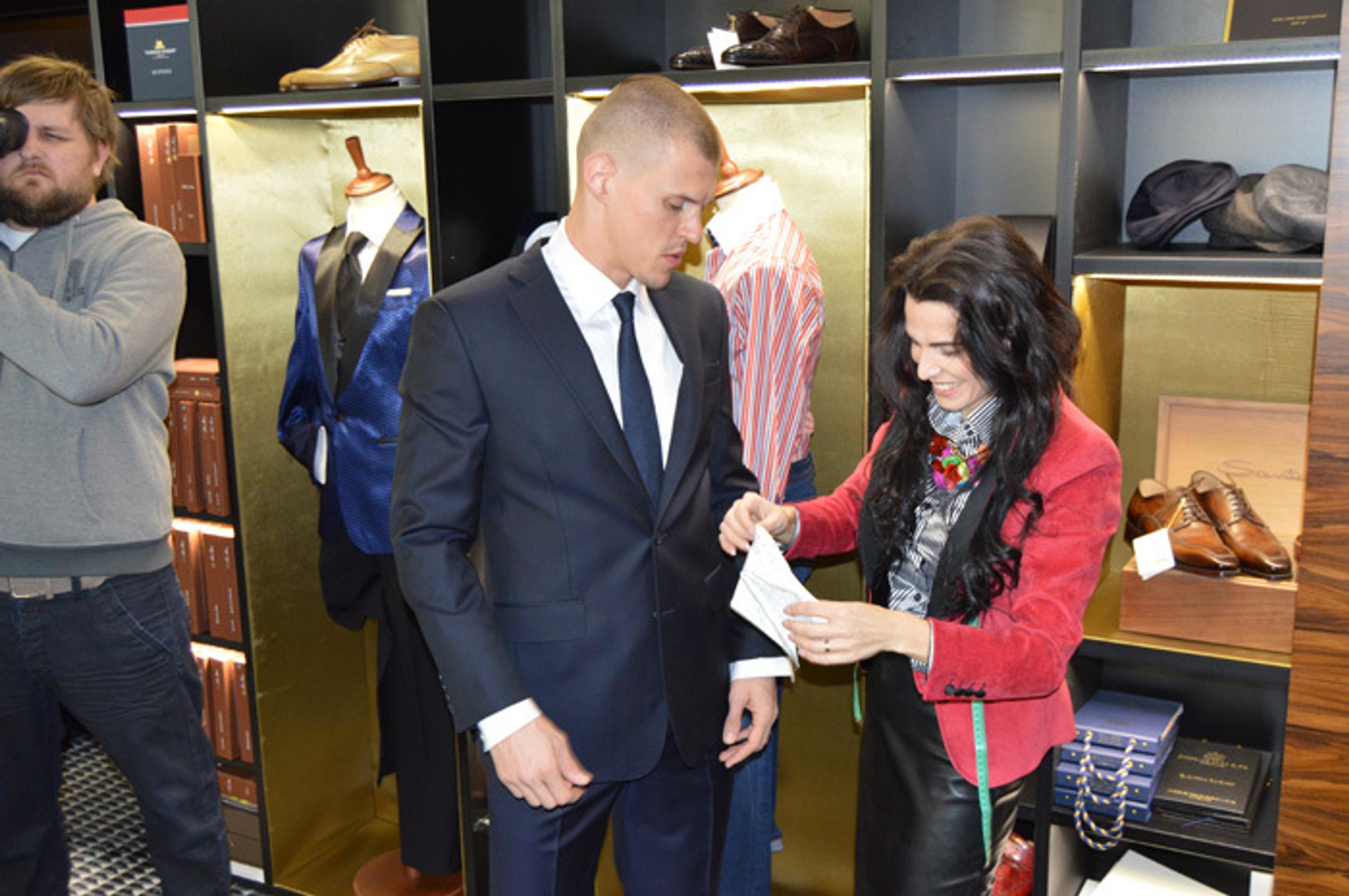 Martin Škrtel na skúške repreoblekov.