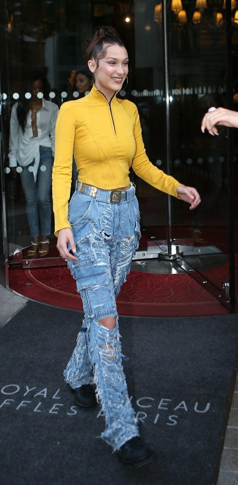 Bella Hadid sa vymódila. 