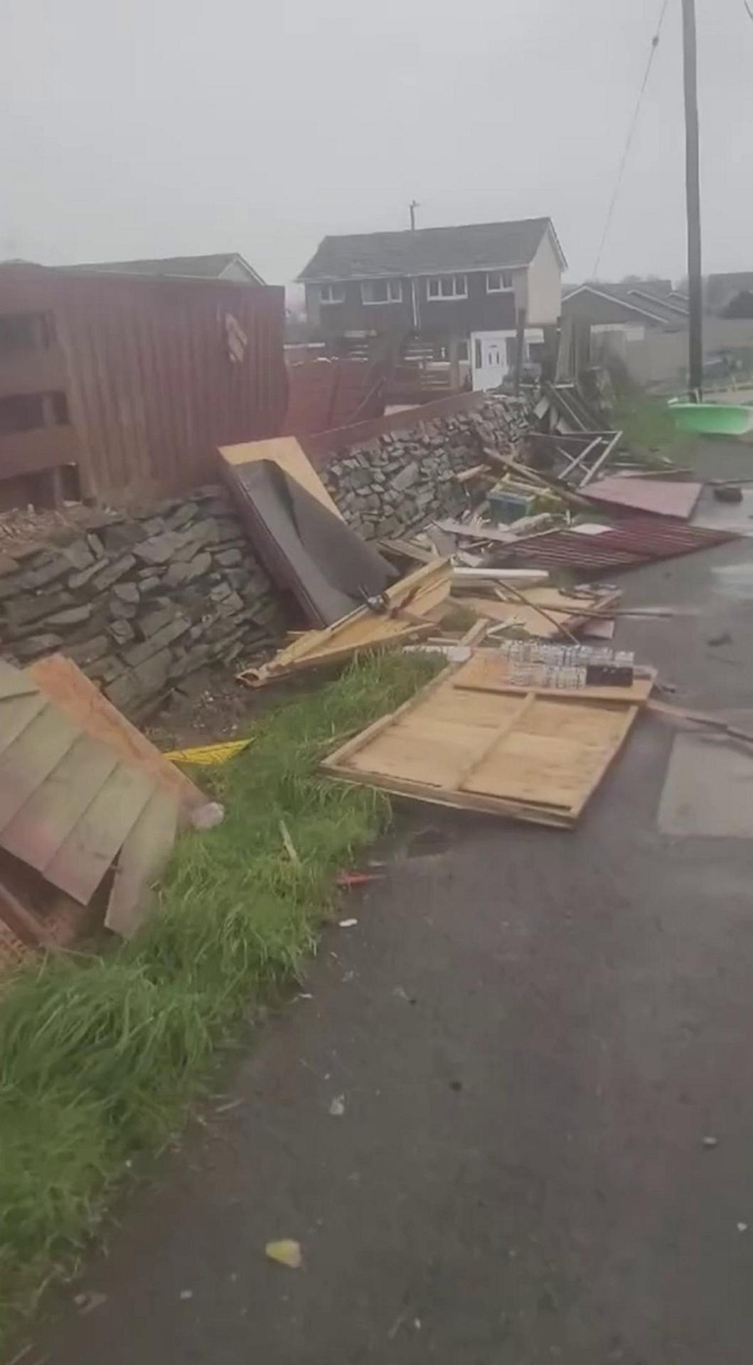 Tornádo v Quintrell Downs.