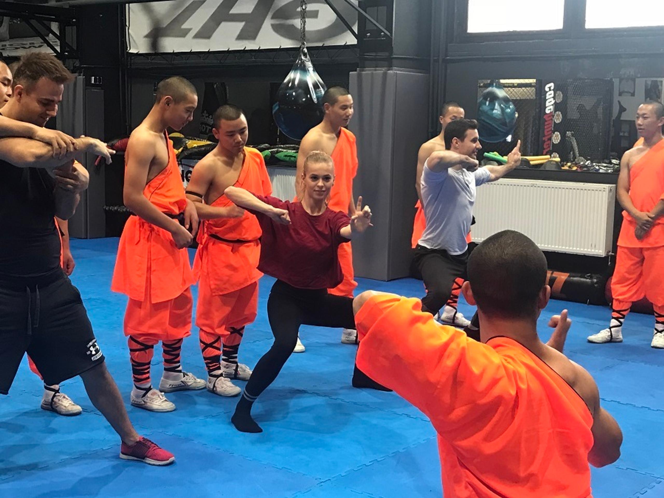 Dominika Richterová si zaténovala so šaolinskými mníchmi