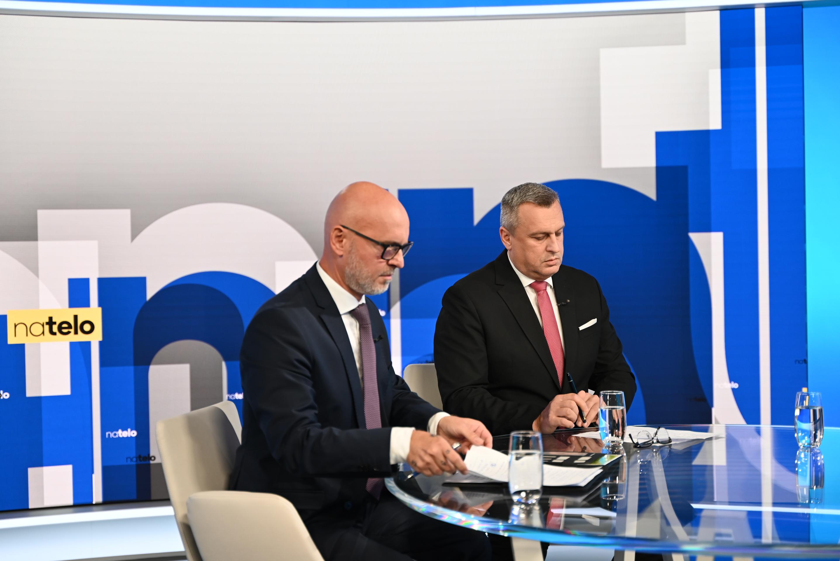 Hosťami relácie Na telo boli Andrej Danko a Branislav Gröhling