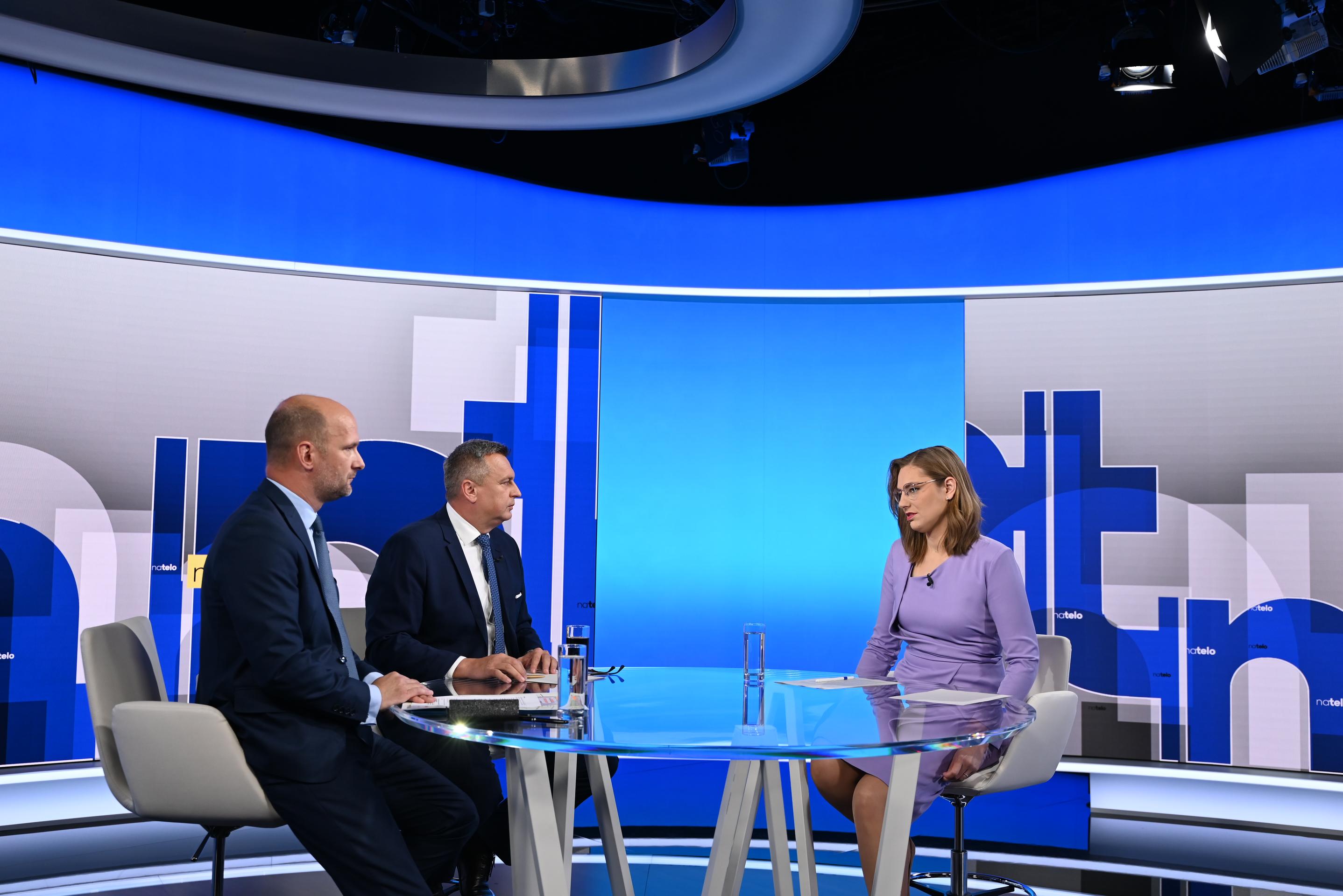 Hosťami relácie Na telo boli Andrej Danko a Gábor Grendel.