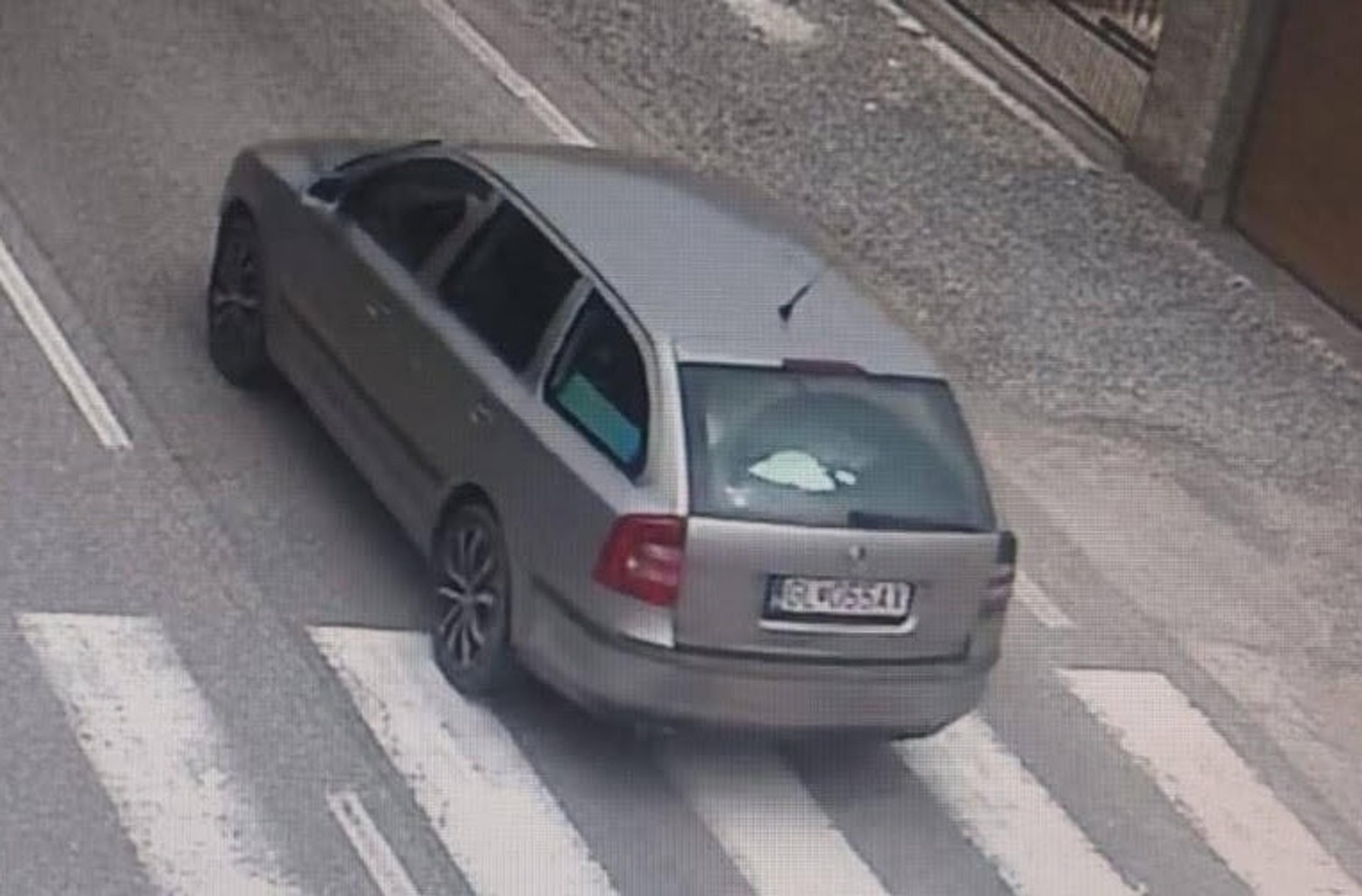 Auto, po ktorom pátra polícia.