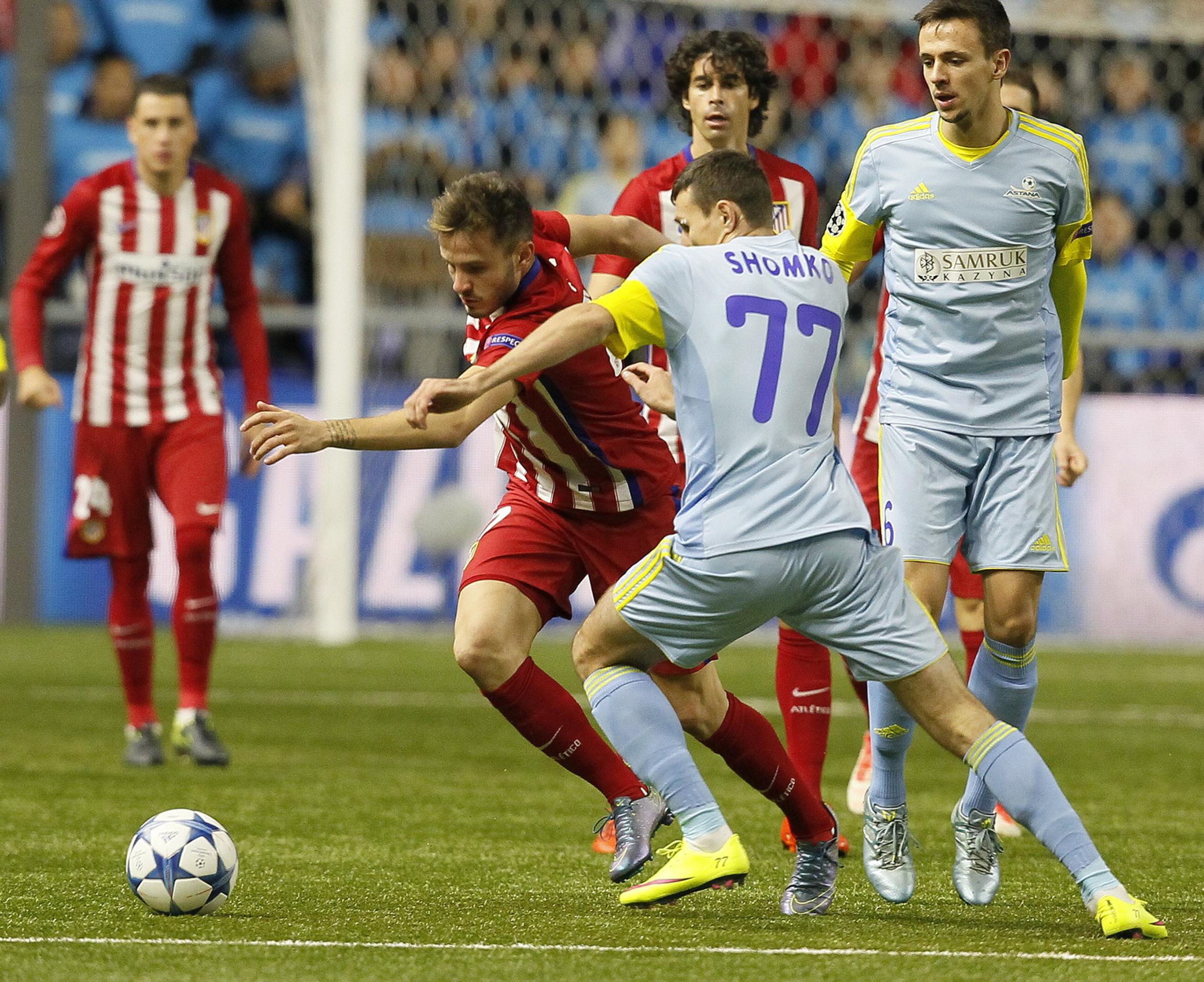 FK Astana vs. Atletic Madrid.