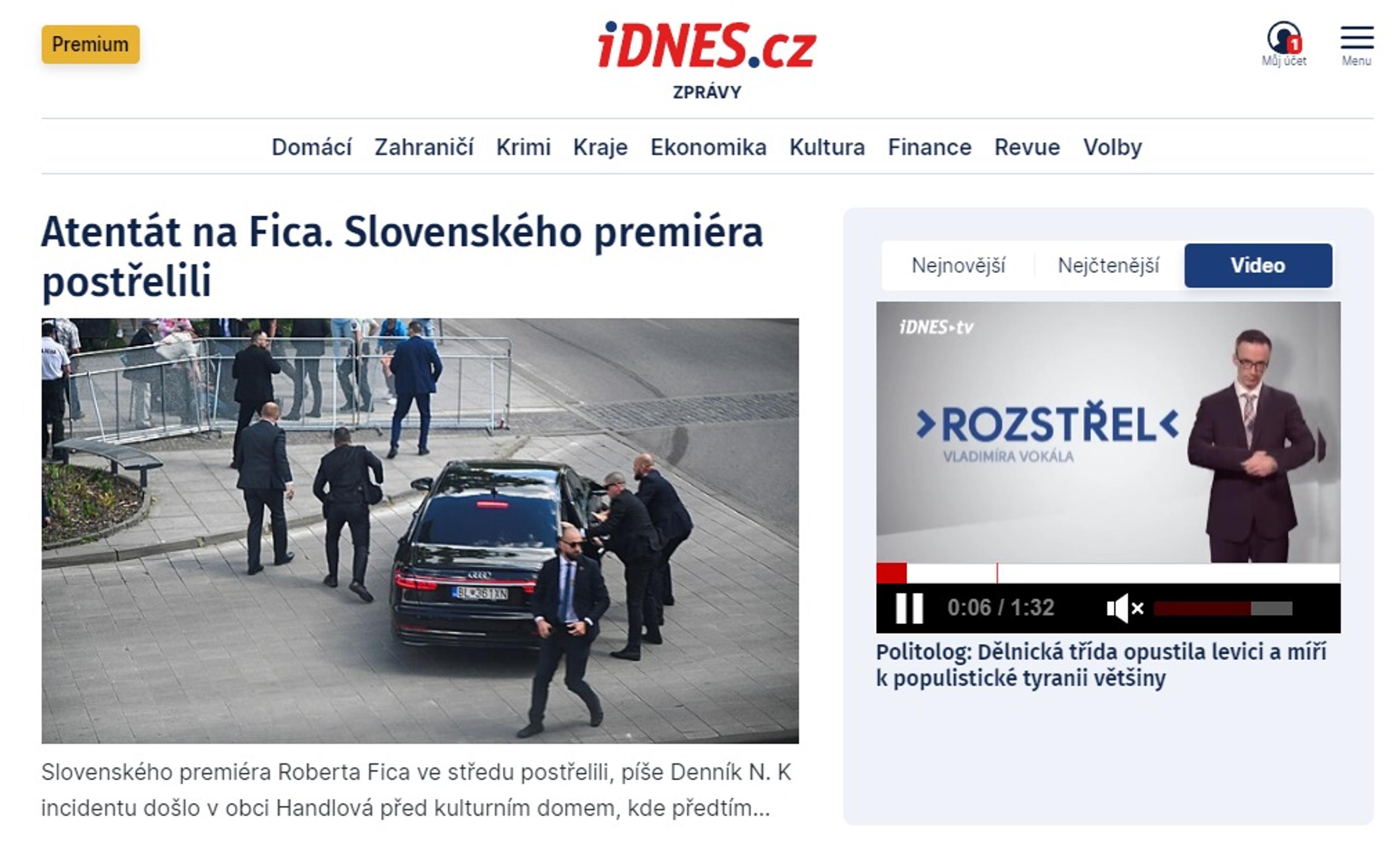 idnes iDNES.cz: Nástup Trumpa je impozantní. Odhalil, jaký je Evropa skanzen,  říká Alexandr Vondra – ODS – Občanská demokratická strana