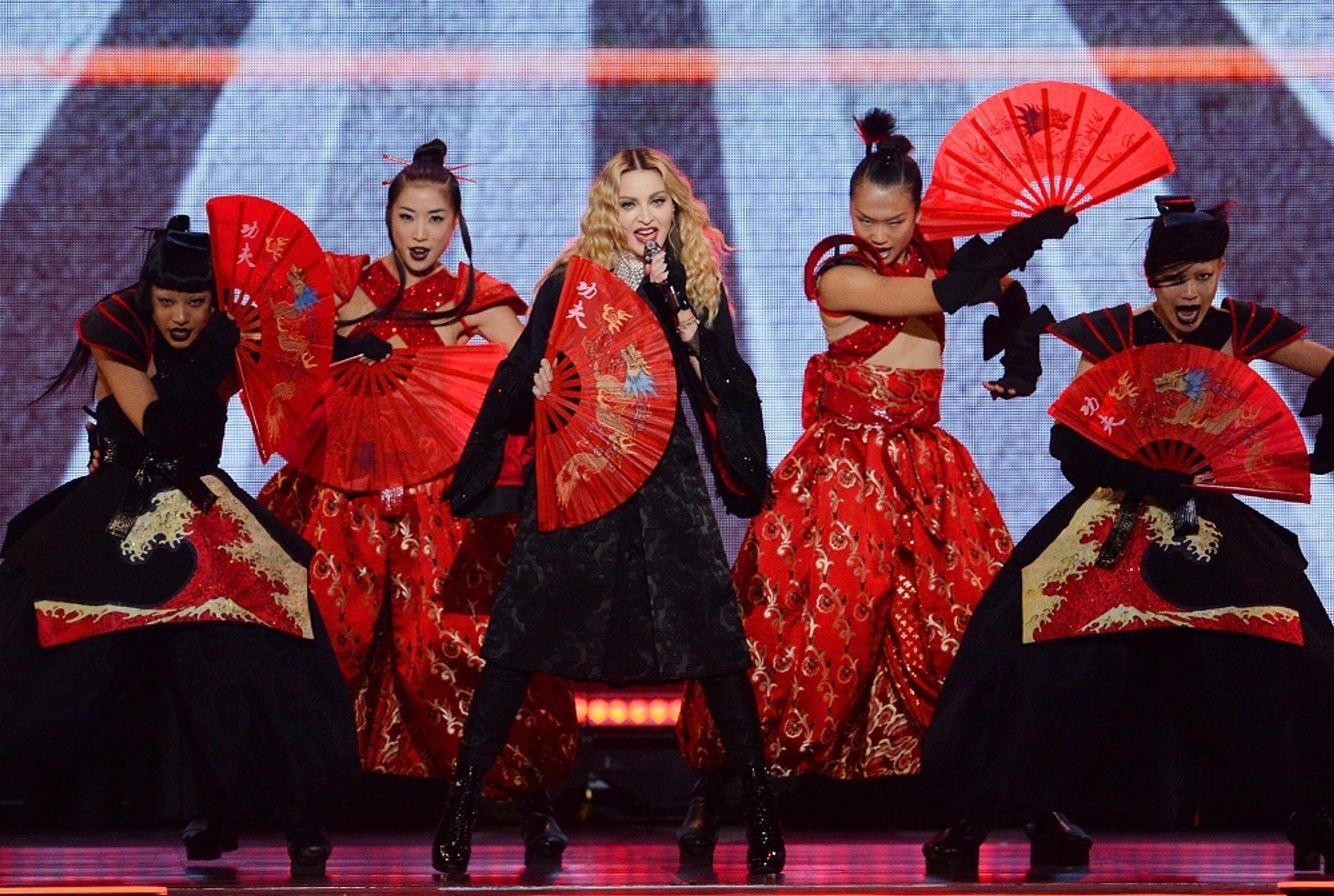 Madonna na koncerte.