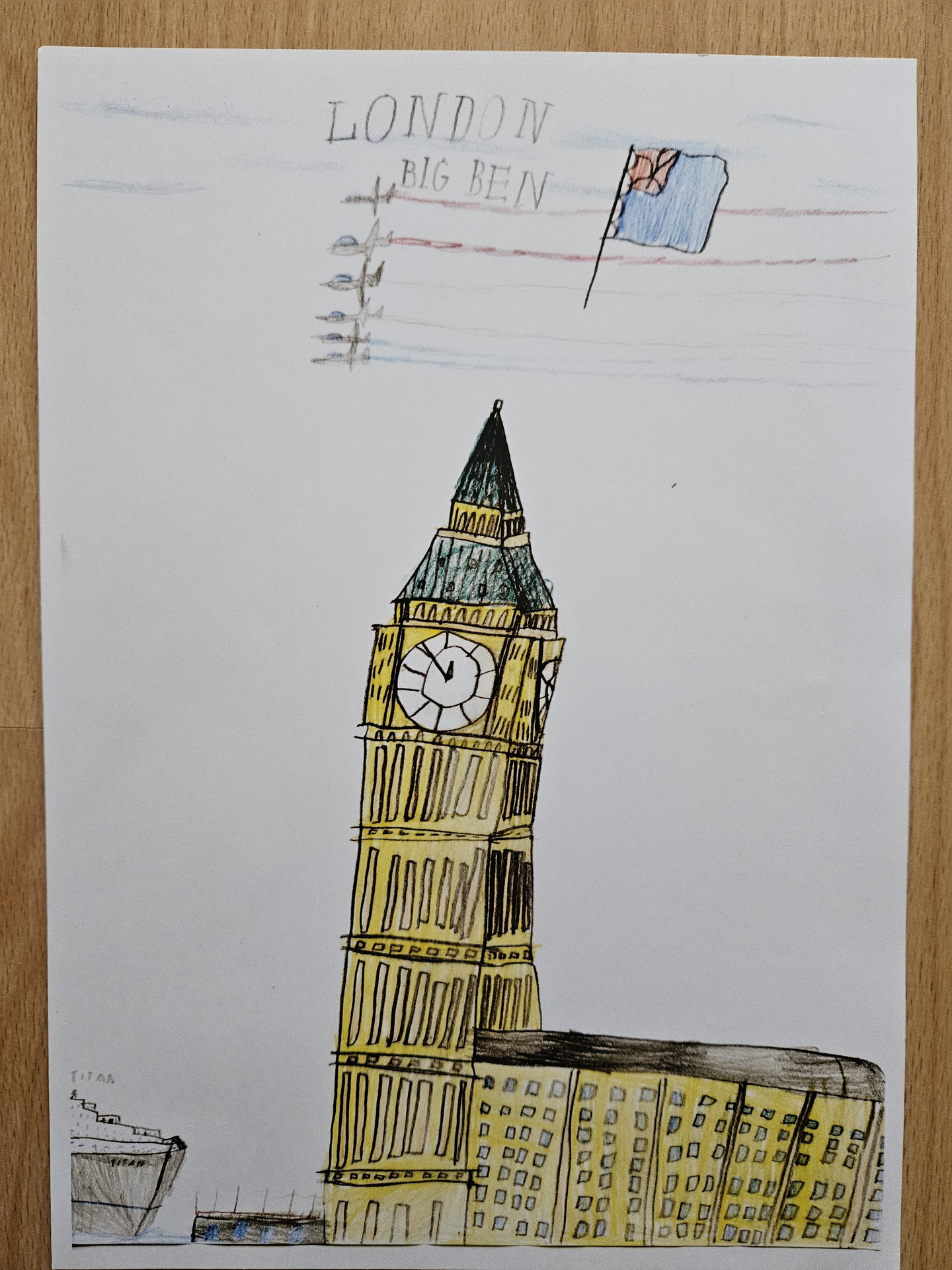 Martinkova kresba pre kráľa Karola III.