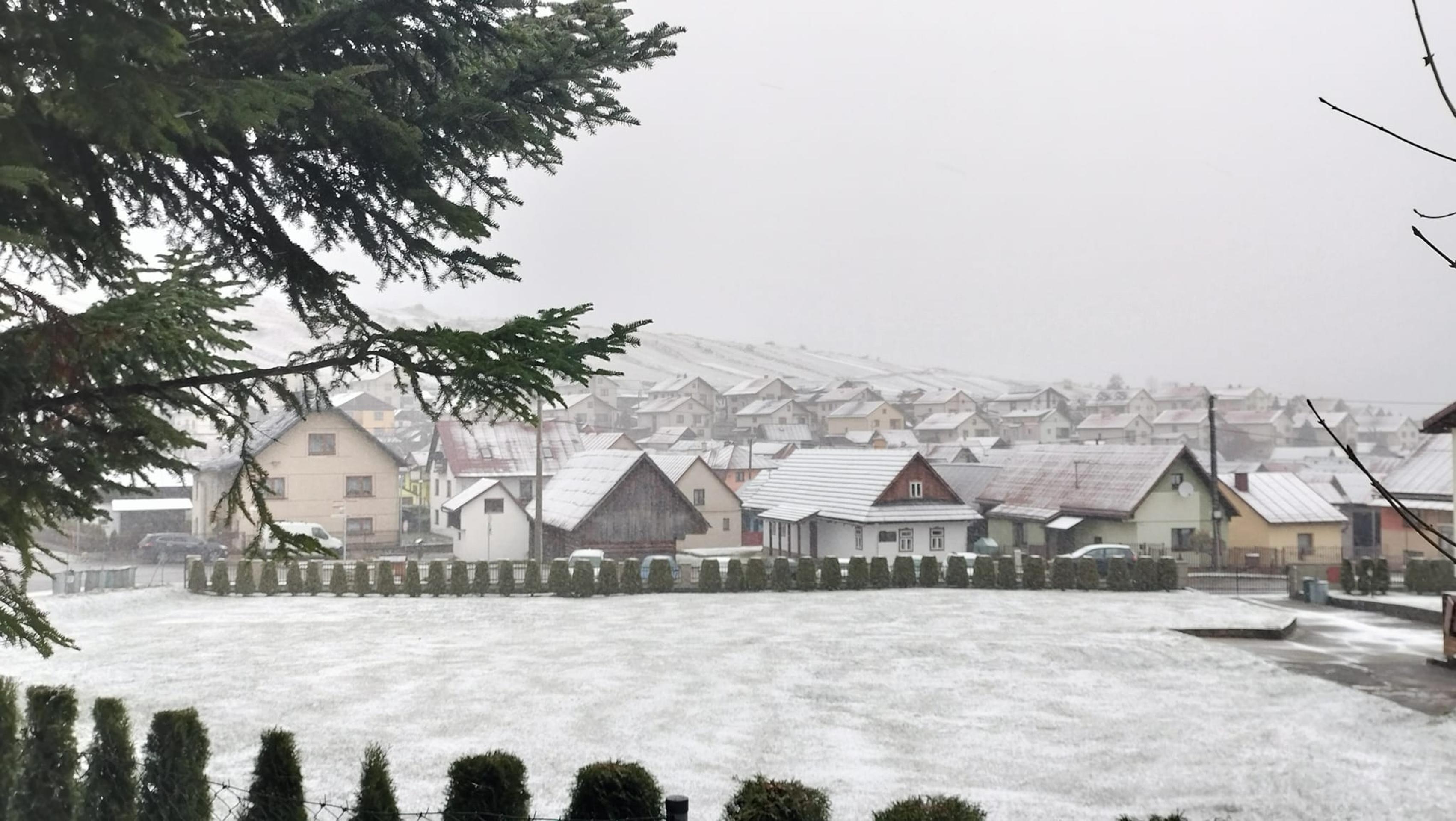 Sneh v Liptovskej Tepličke