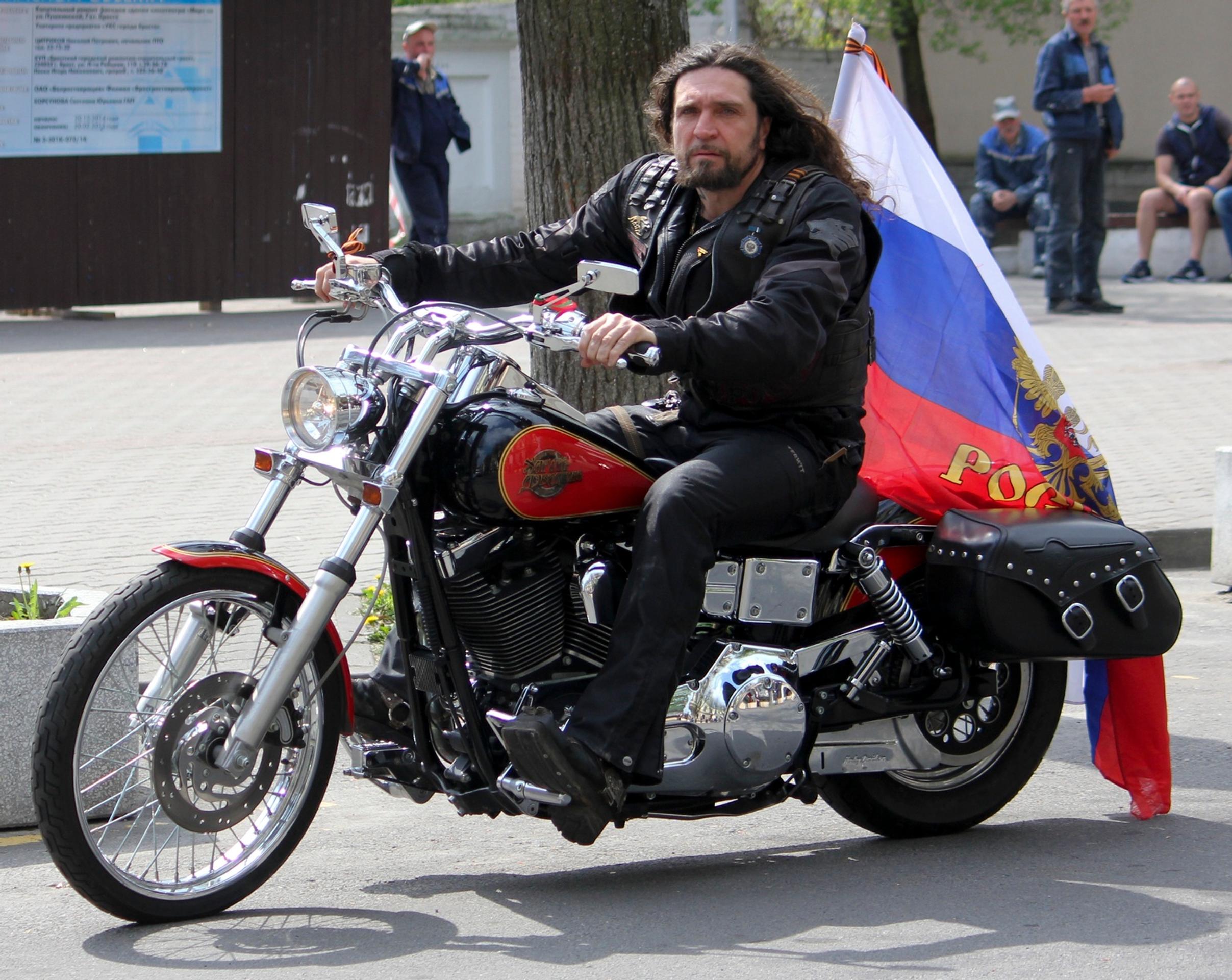 Vodca ruského motorkárskeho klubu Noční vlci Alexander Zaldostanov