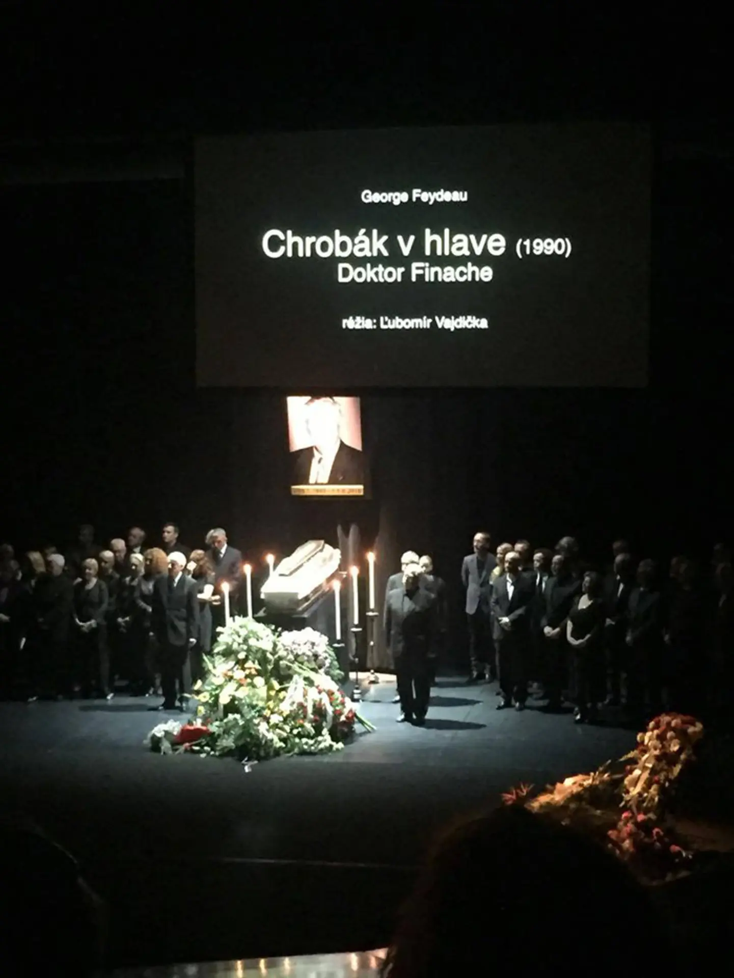 Posledná rozlúčka s Jurajom Slezáčkom.