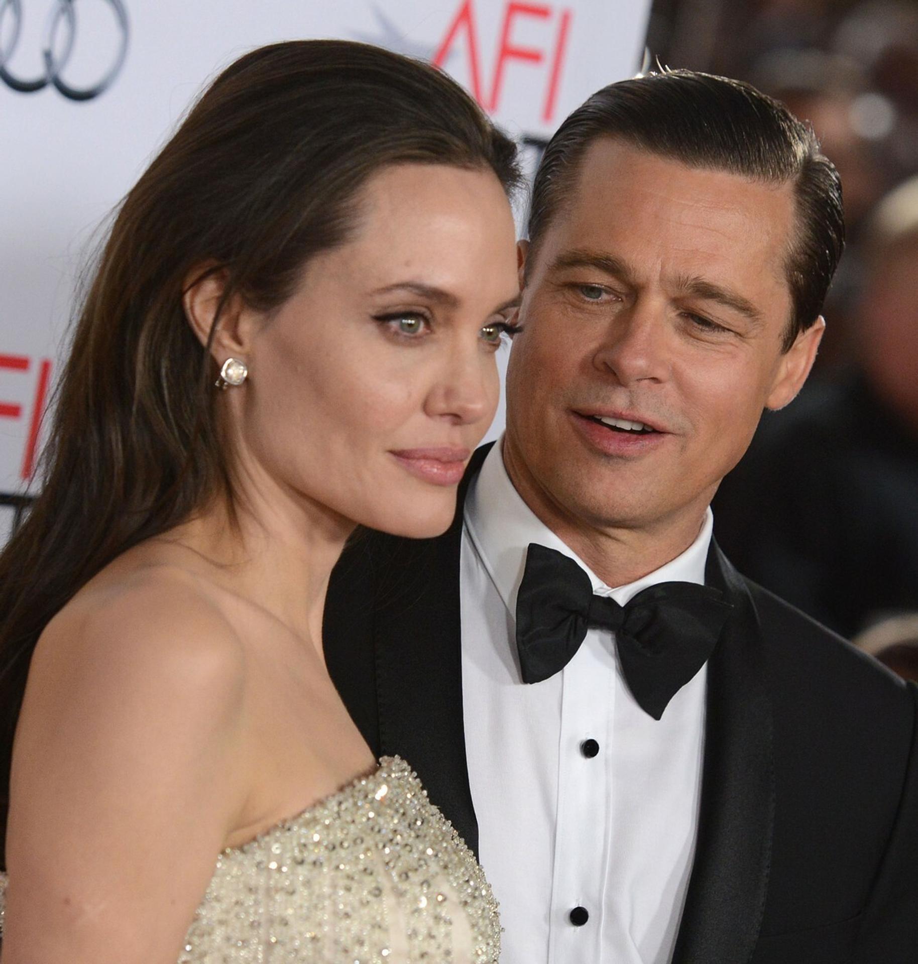 Brad Pitt a Angelina Jolie.