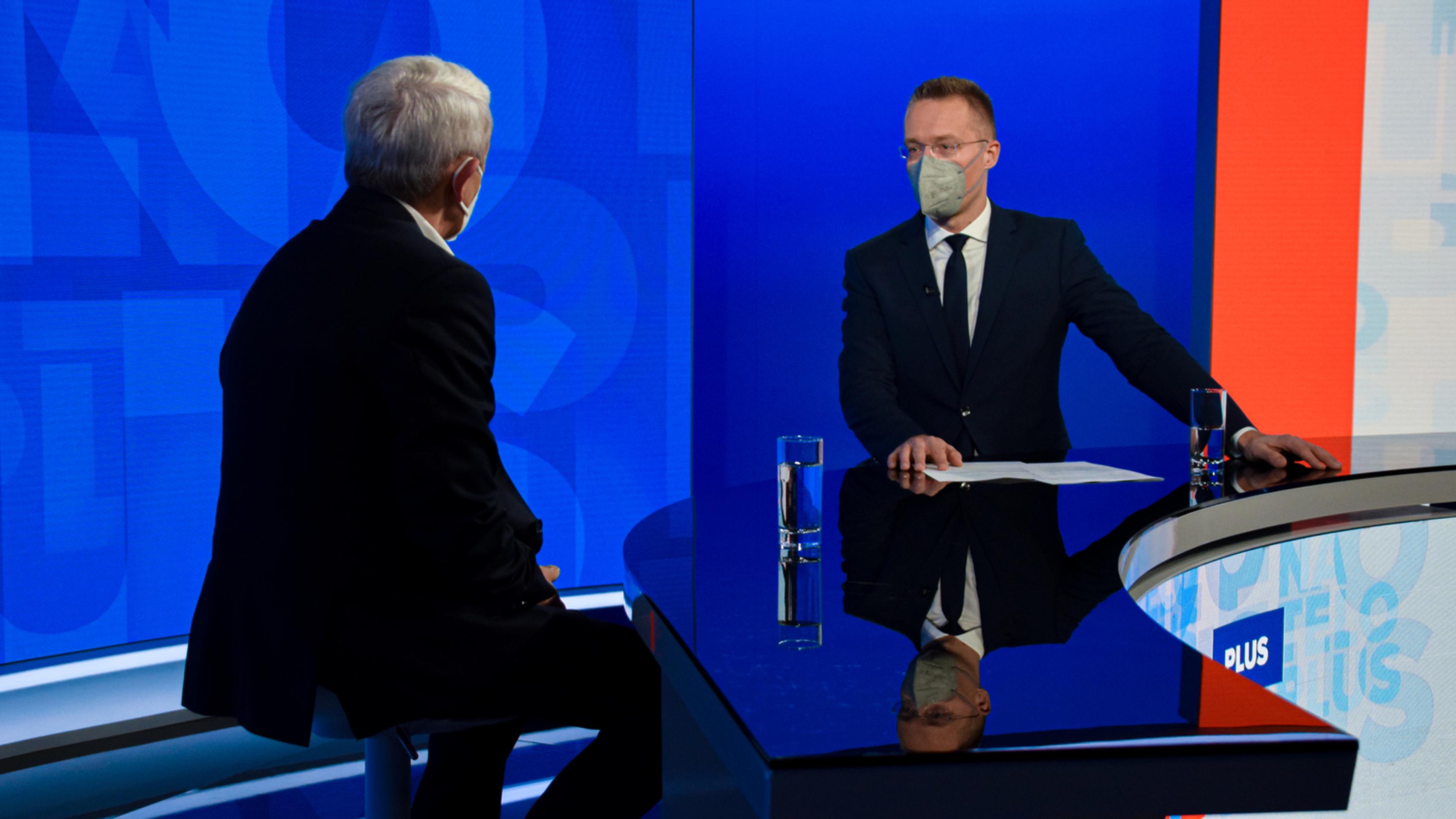 Mikuláš Dzurinda v Na telo plus.