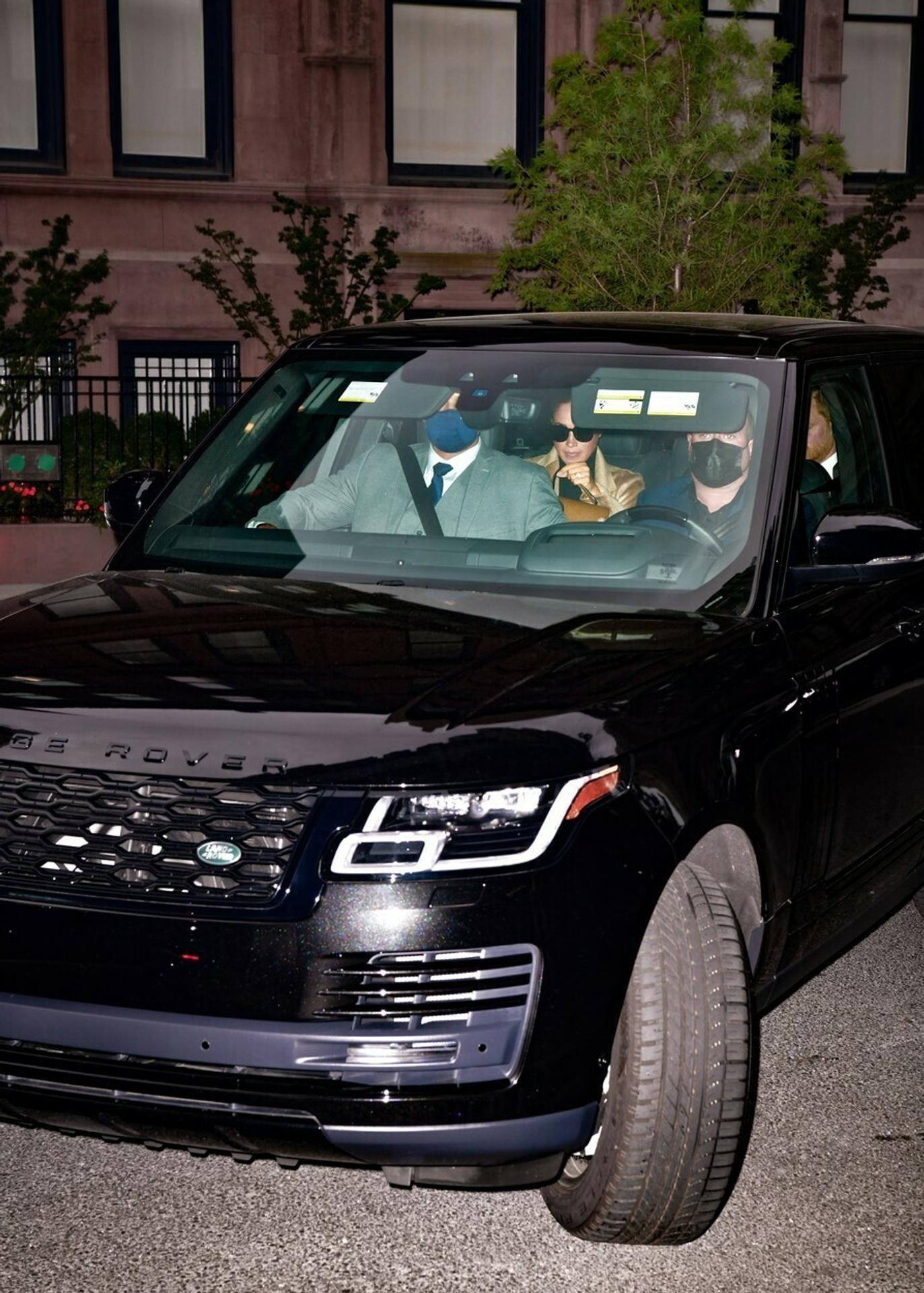 Meghan a Harry na návšteve New Yorku.