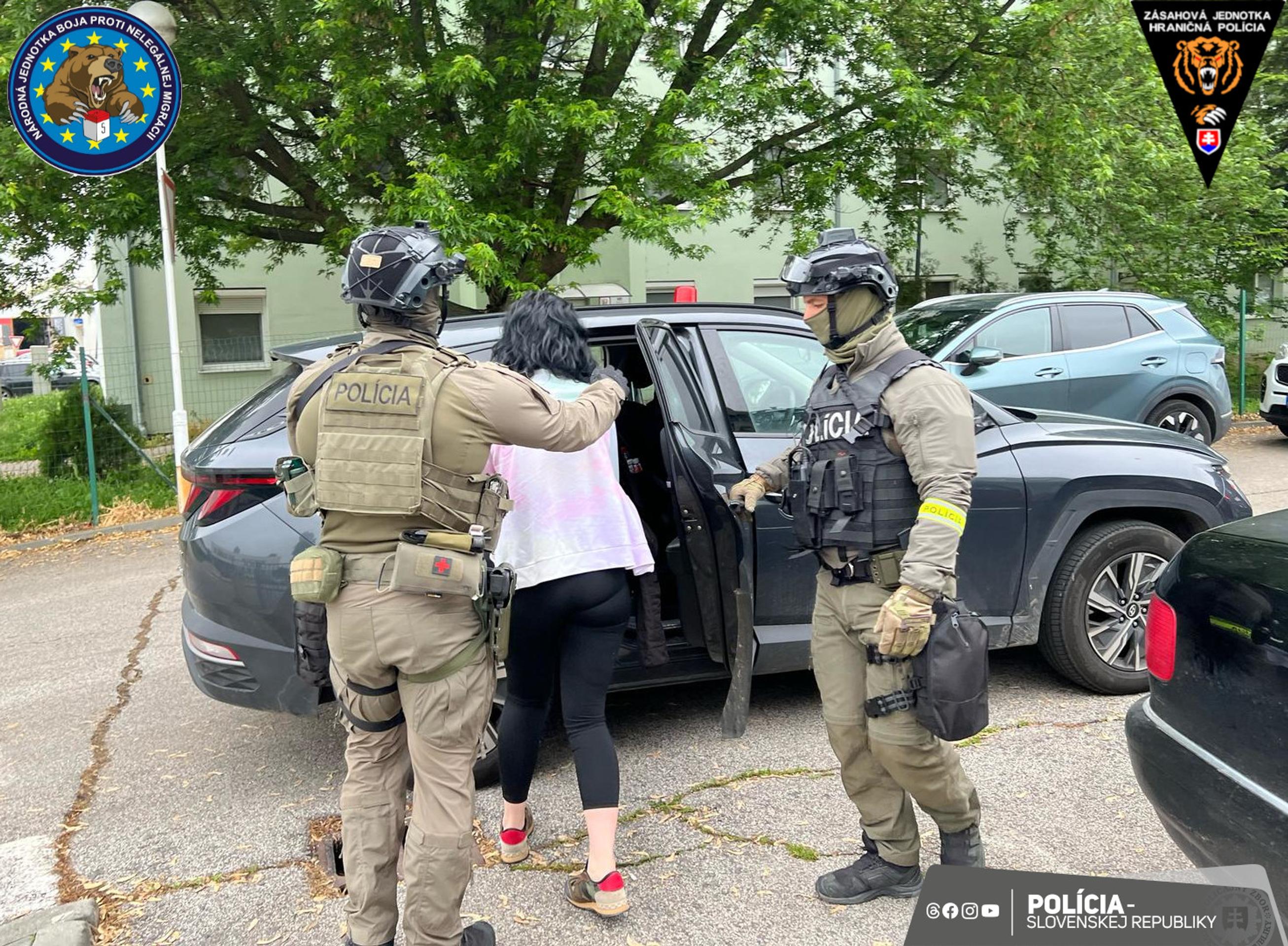 Zásah kukláčov v okrese Galanta.