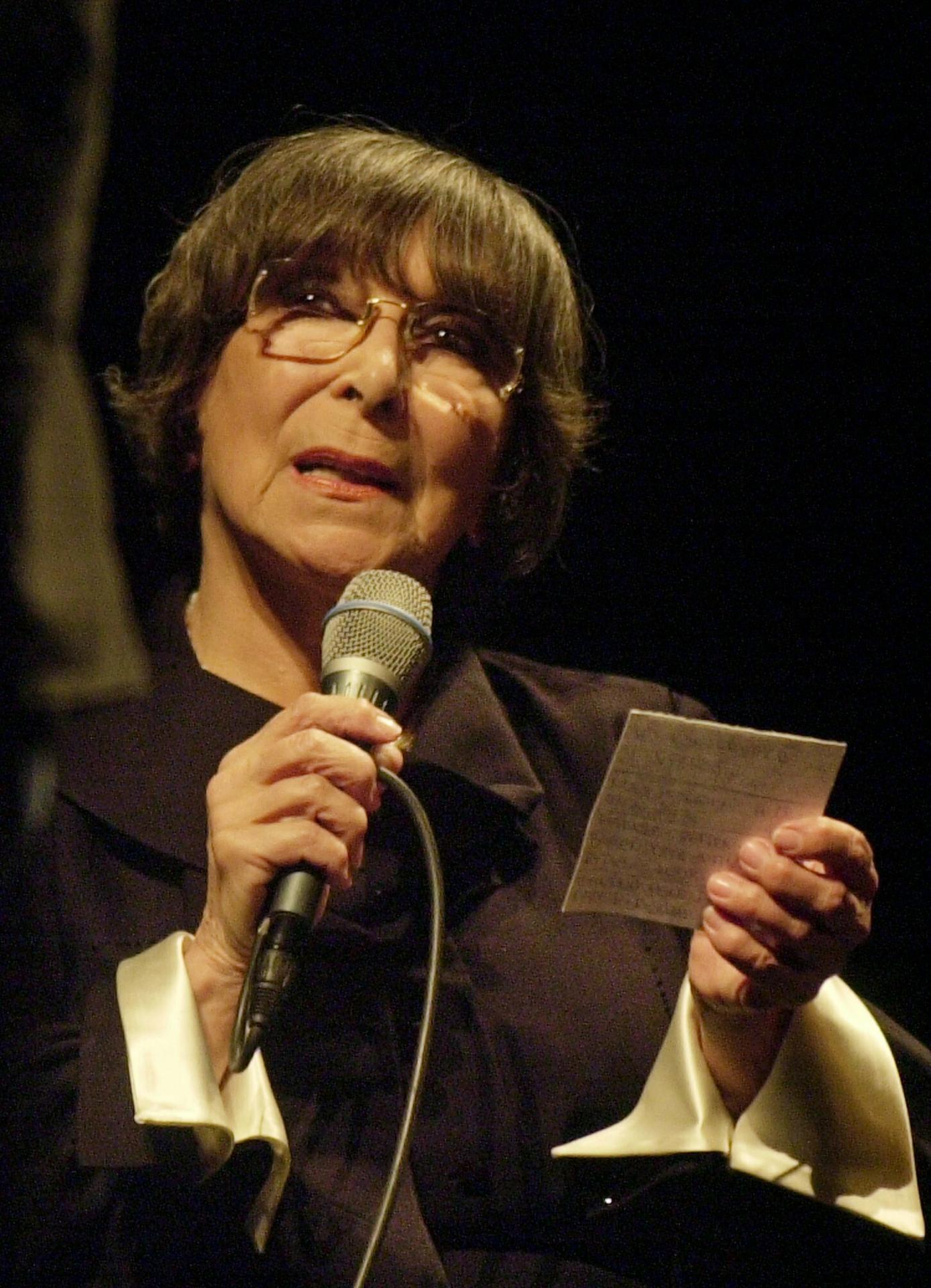 Hana Hegerová zožala nekonečný potlesk zožala počas svojho bratislavského koncertu v 4. apríla 2004