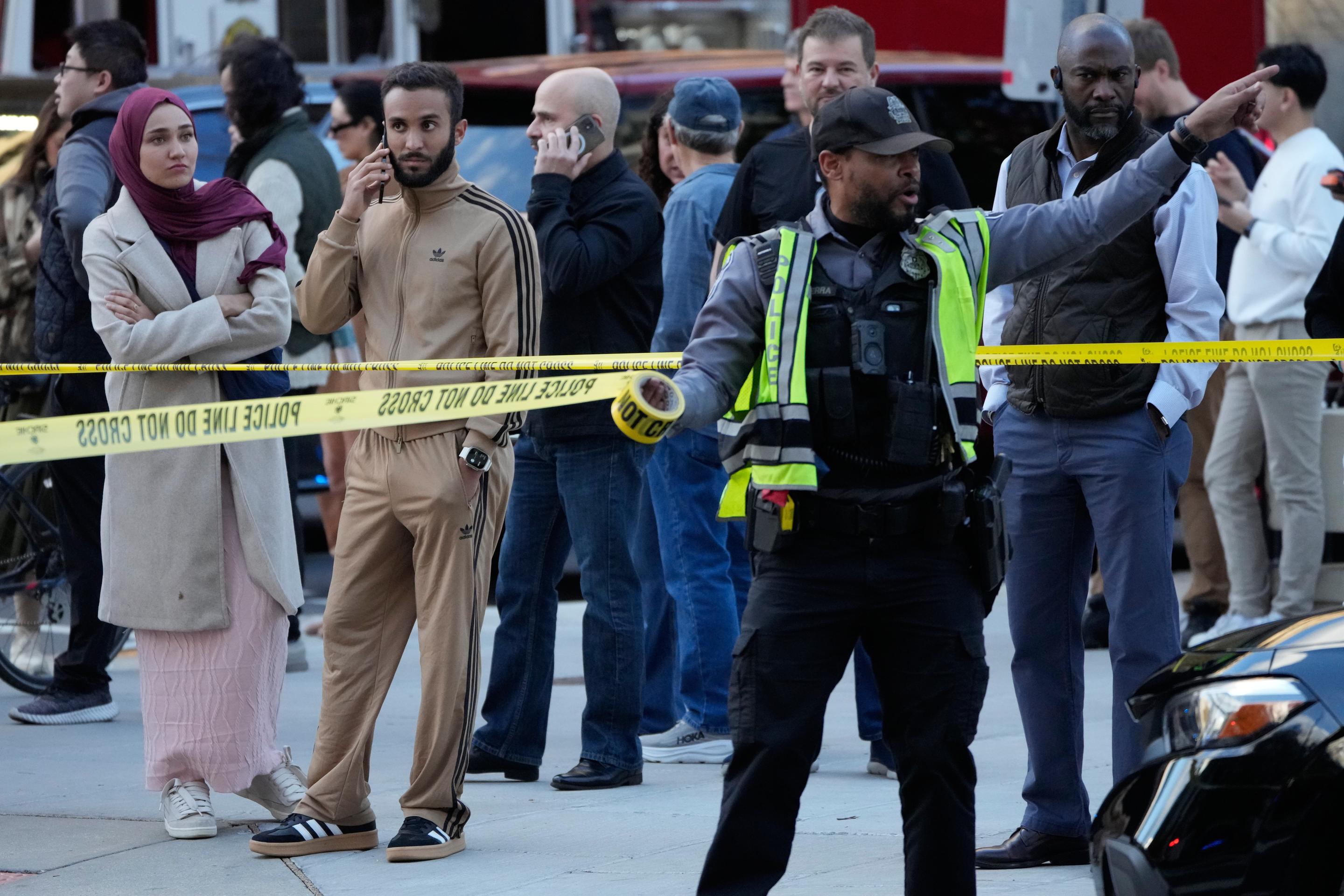 Streľba neďaleko Bieleho domu.