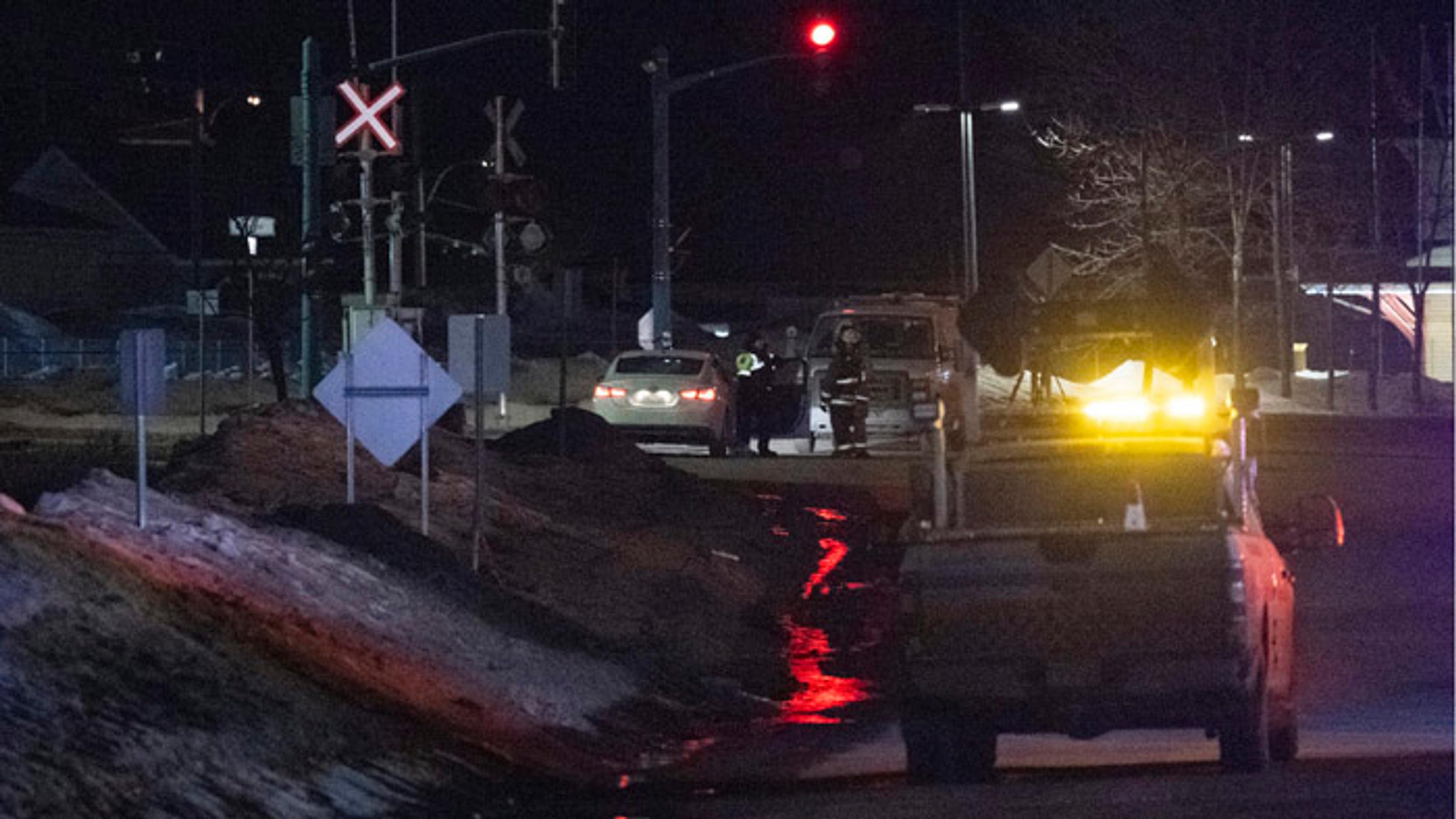 Do chodcov v provincii Quebec vrazilo auto.