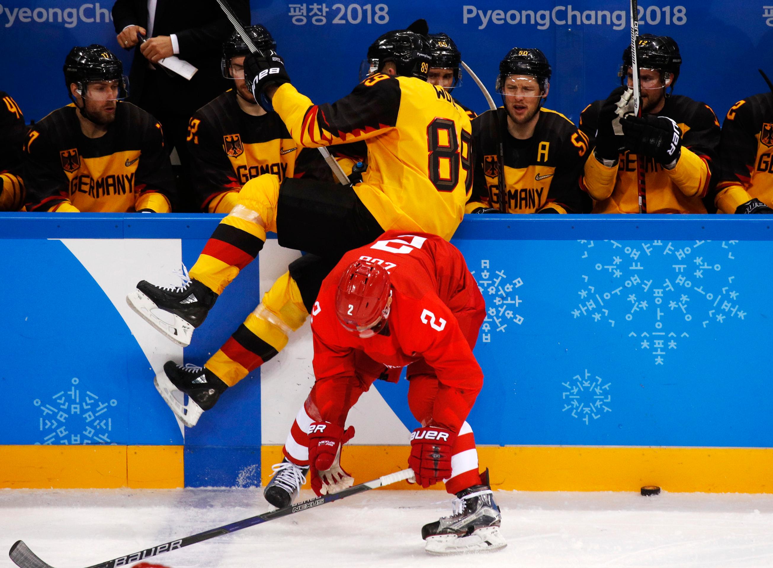 David Wolf (Nemecko) a  Arťom Zub (OAR).