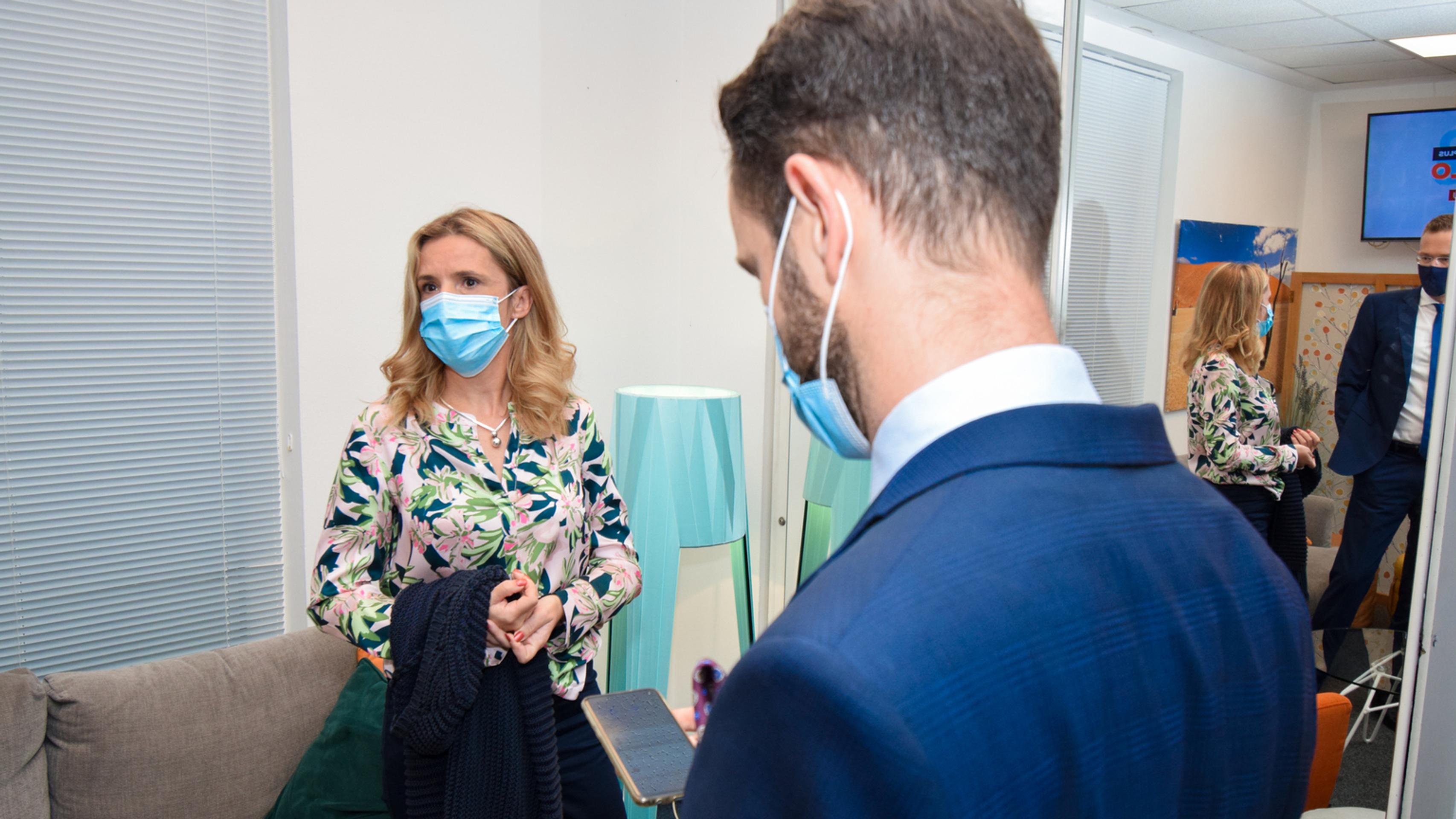 Peter Sabaka a Alena Koščálová v Na telo plus.