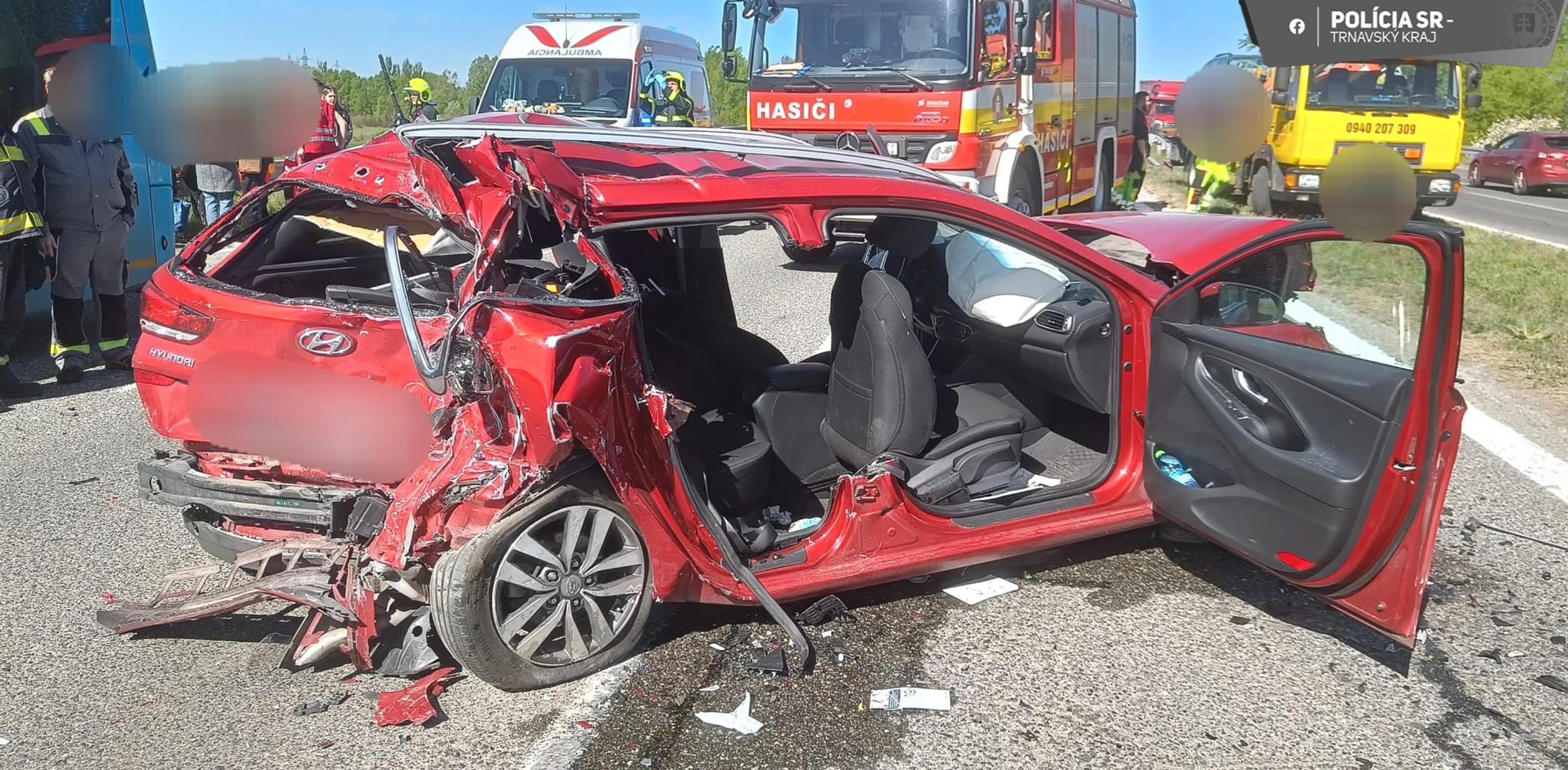 Nehoda pri Piešťanoch