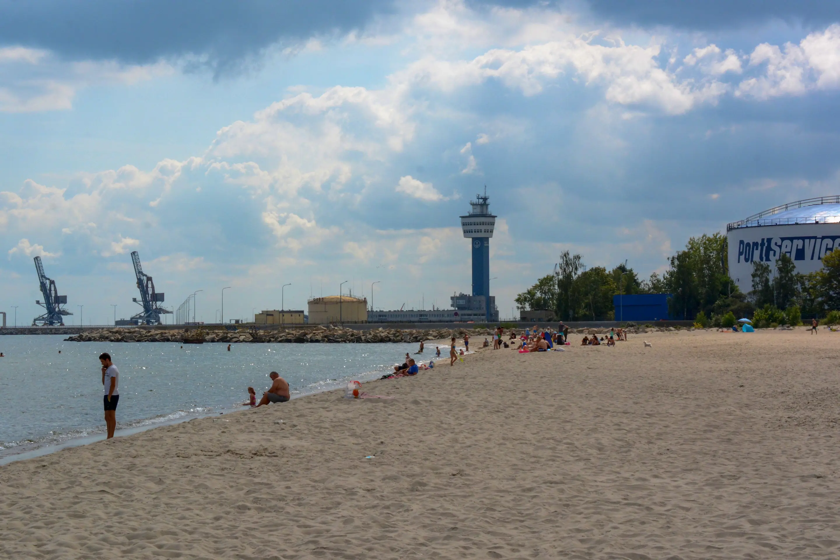 Gdansk pláž 