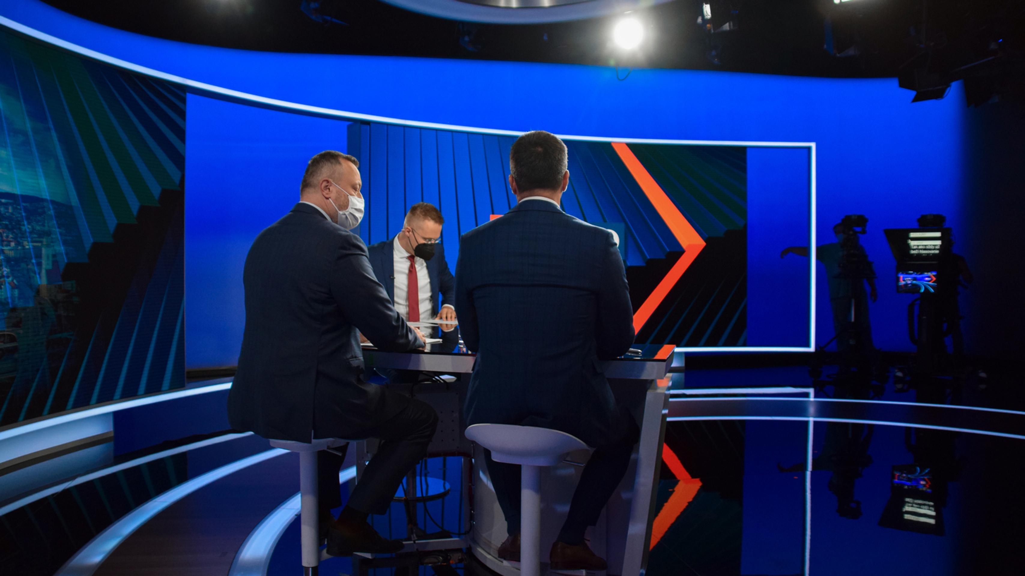 Erik Tomáš a Milan Krajniak v Na telo.