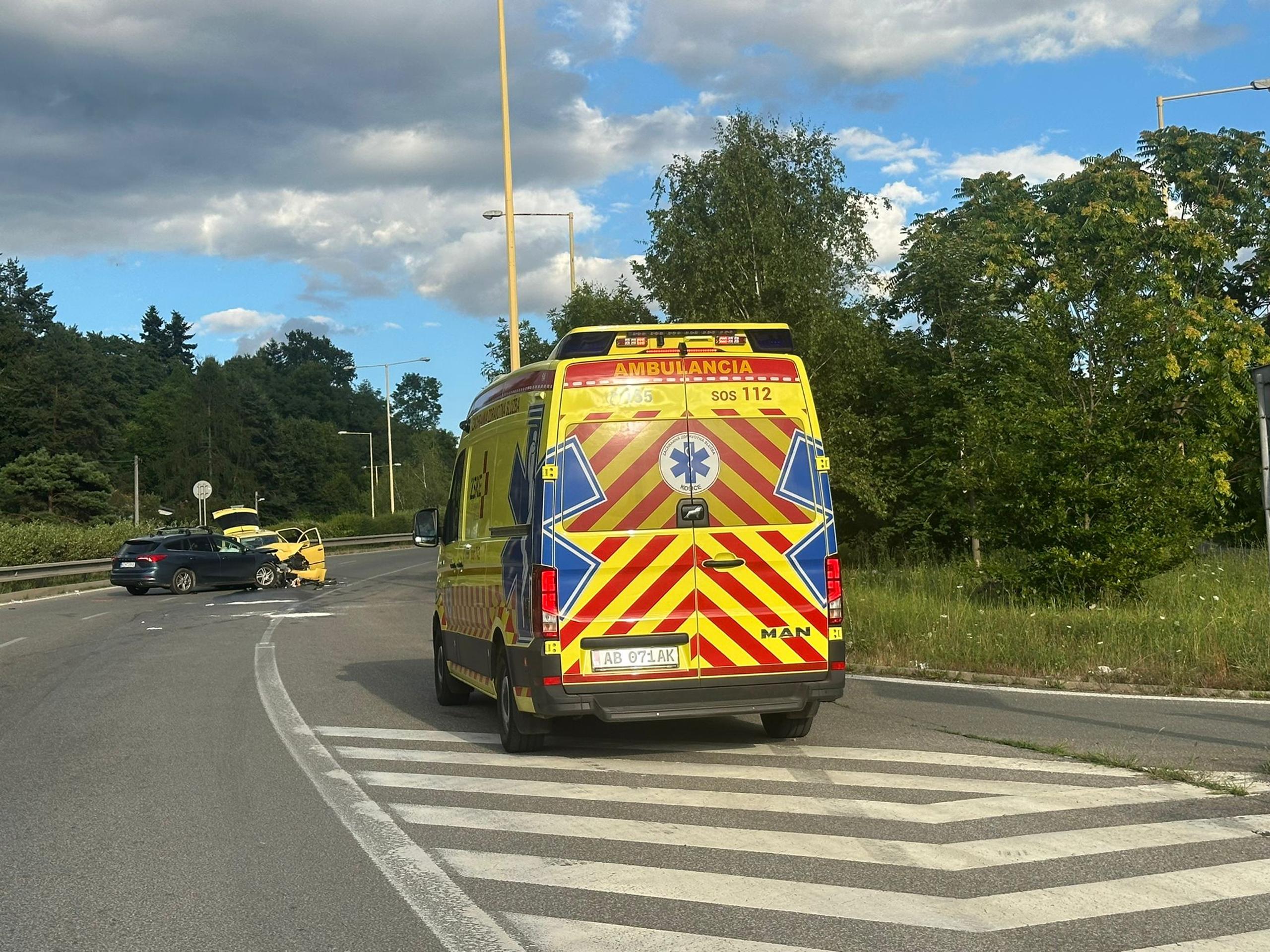 Vážna nehoda v Košiciach.