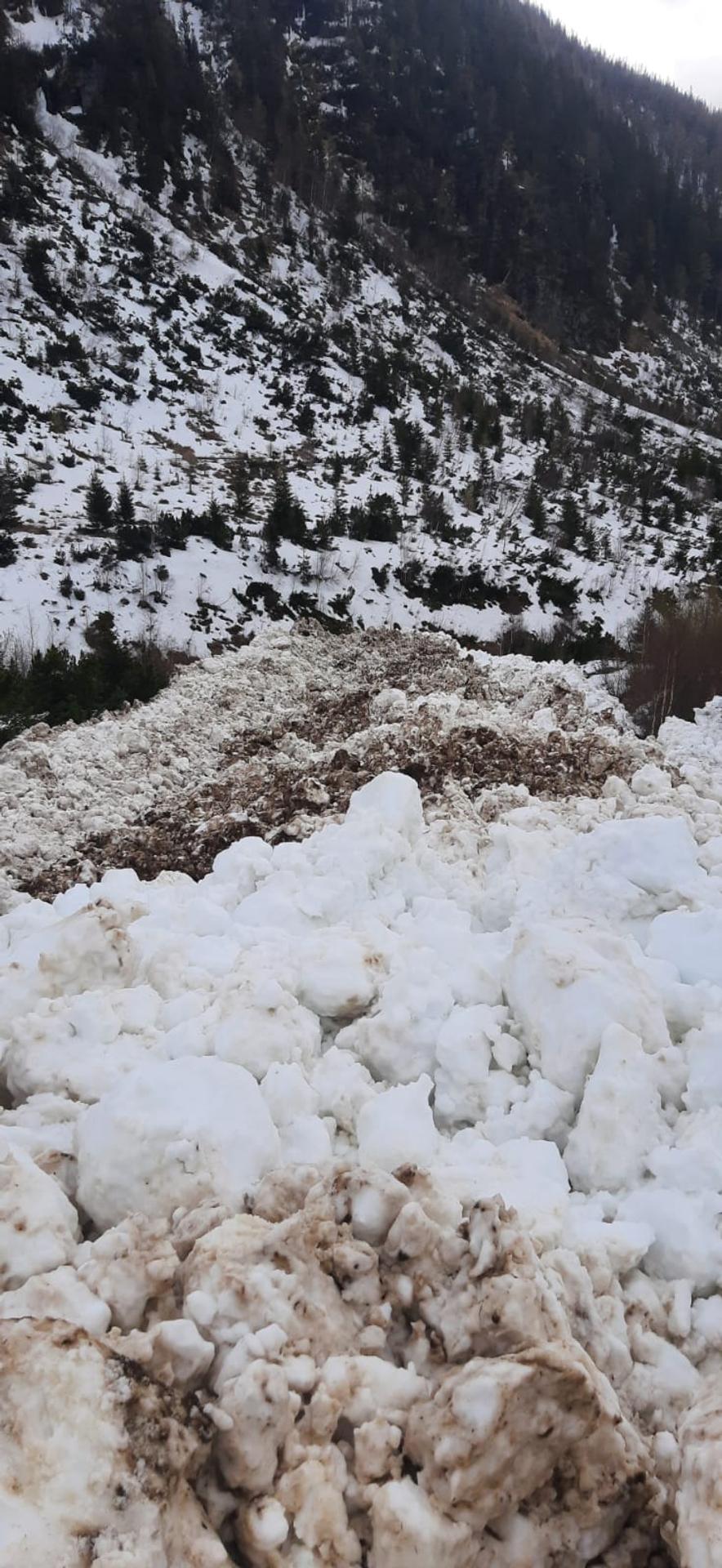 V Žiarskej doline spadla lavína