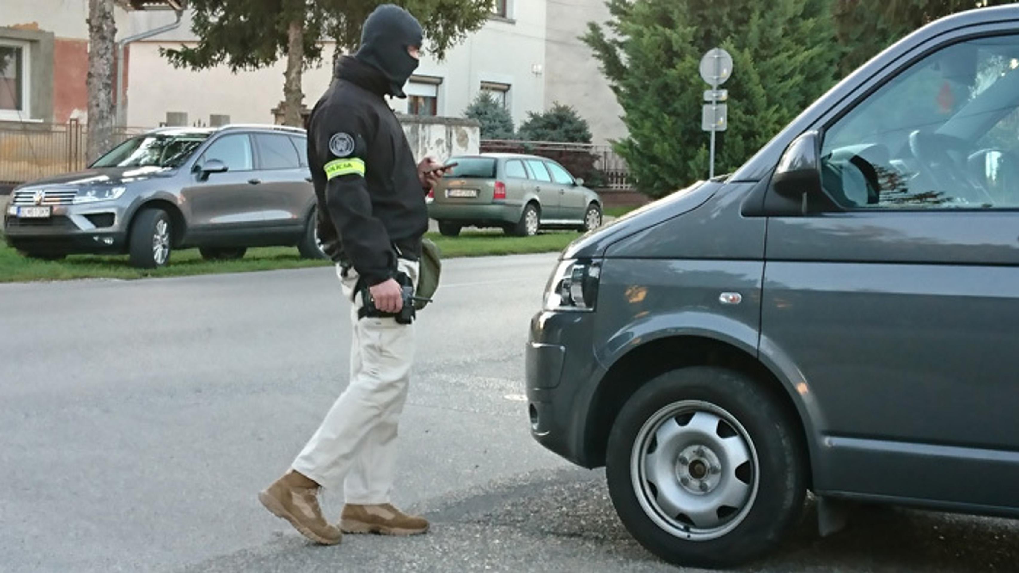 NAKA zasahuje na juhu Slovenska.