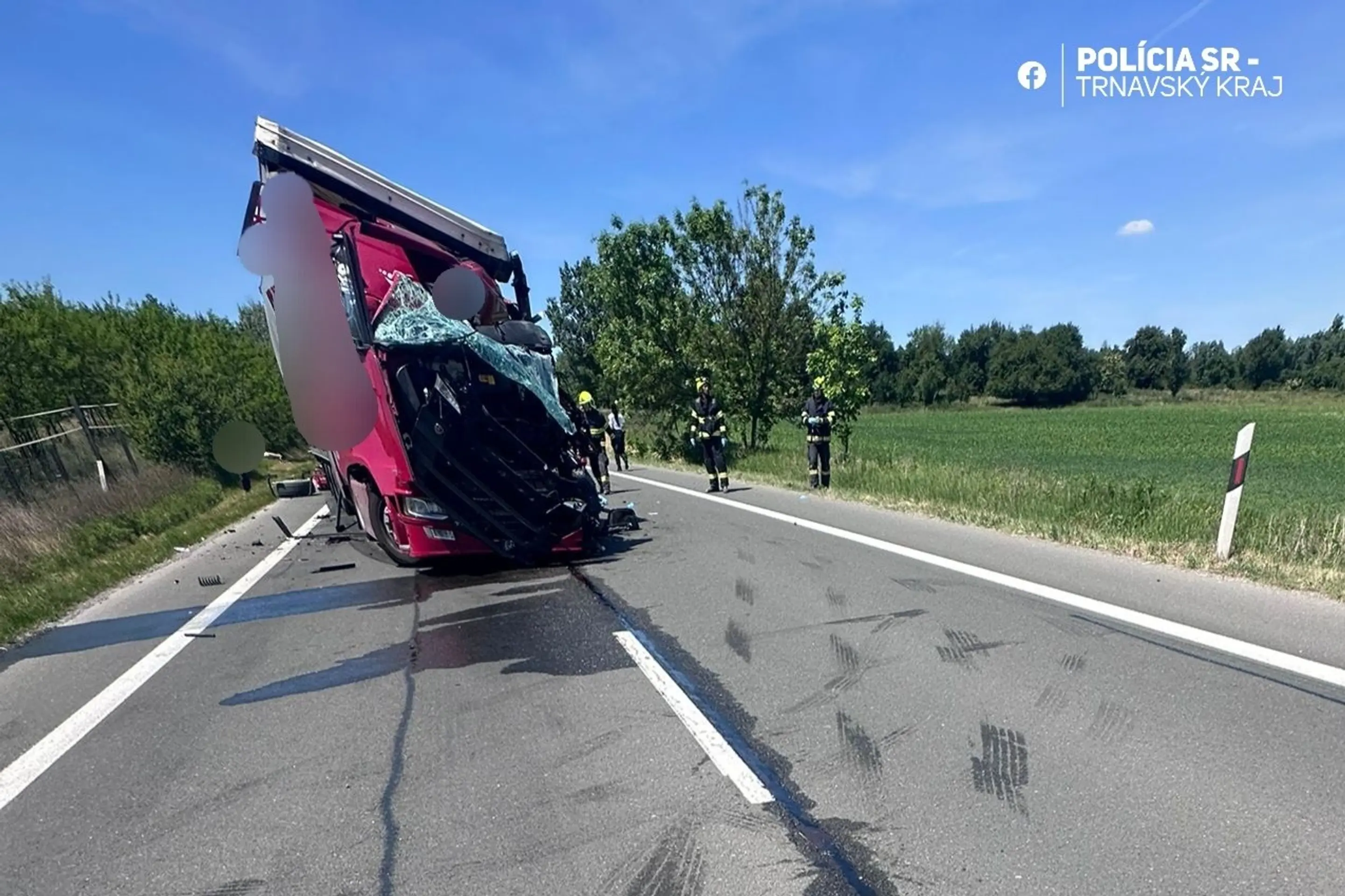 Nehoda pri Senici.