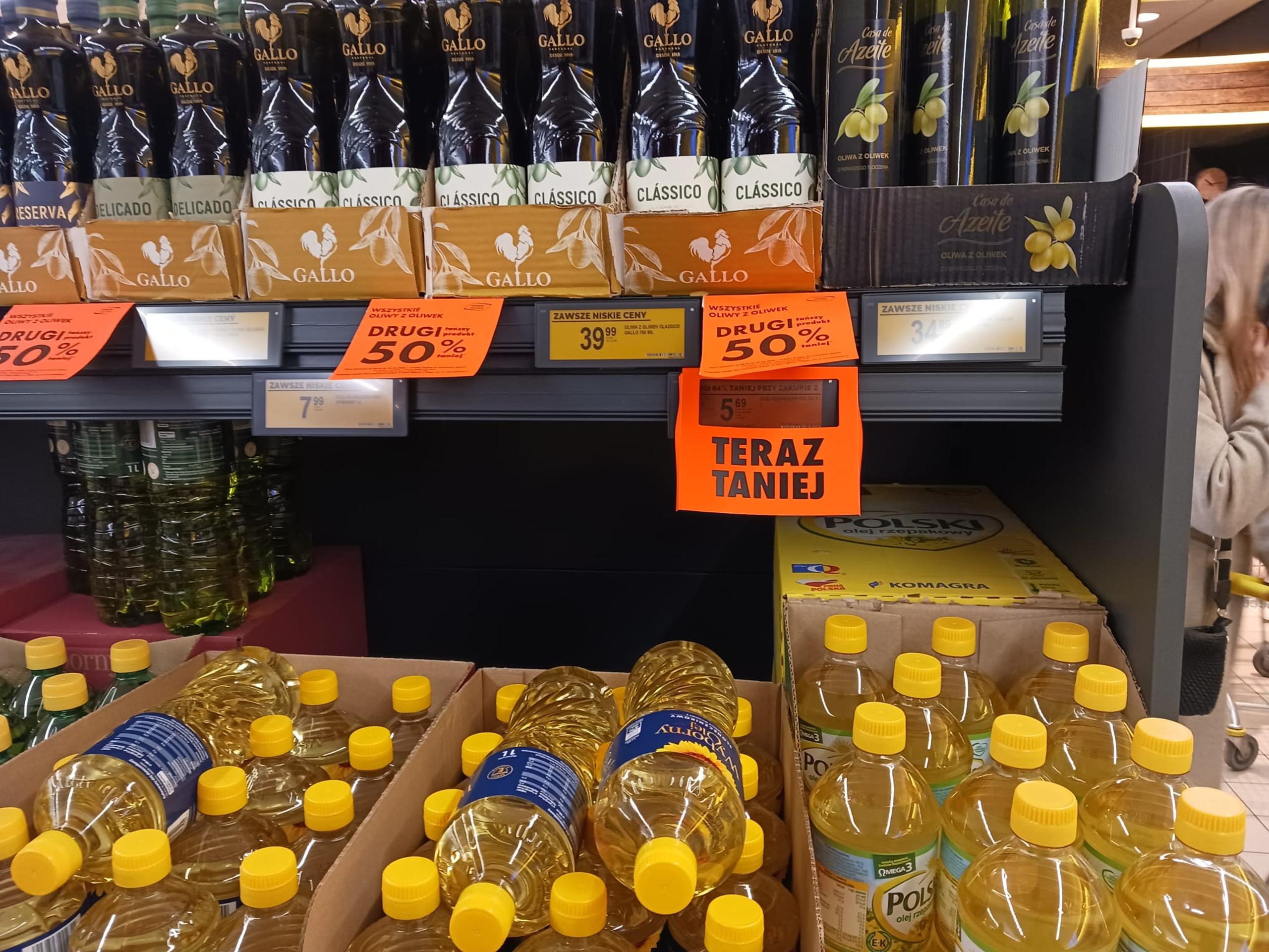 Ceny potravín v Biedronke v Krakove