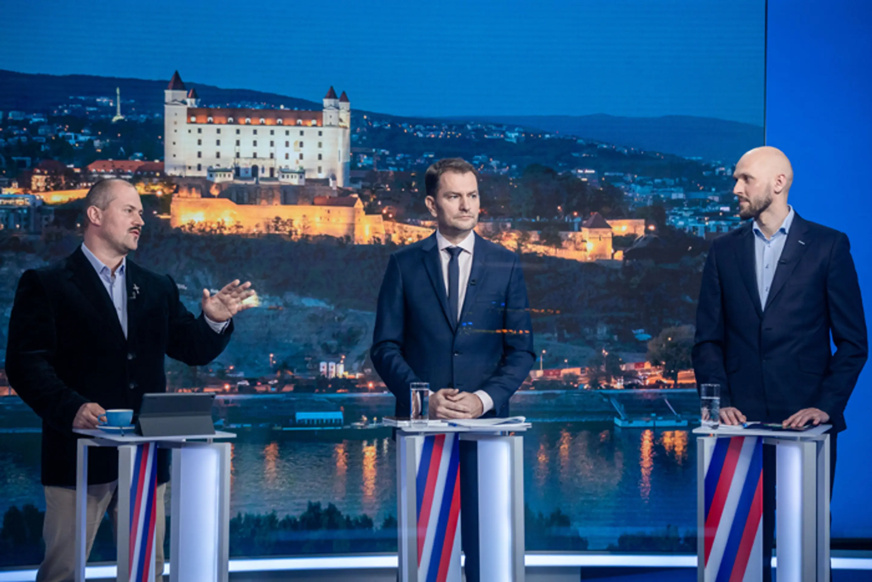 Krištof so seriálovým otcom Danom Heribanom