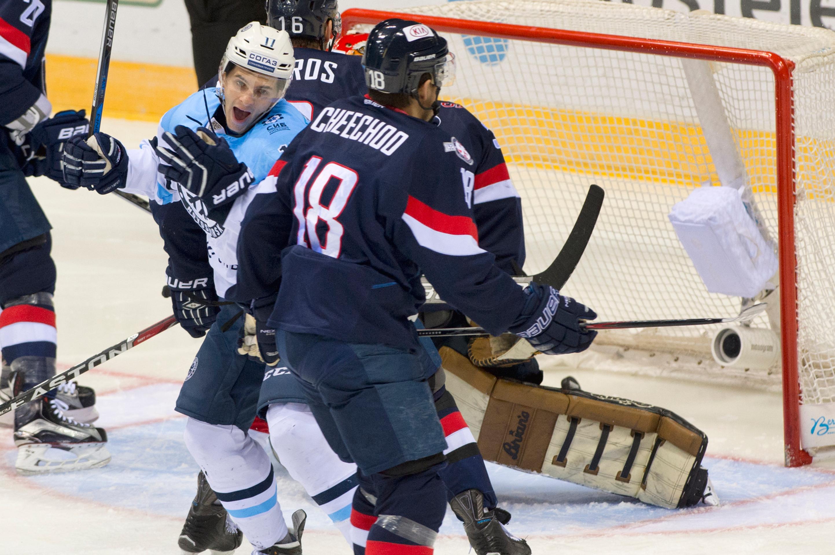 Slovan Bratislava - Sibir Novosibirsk 2:5