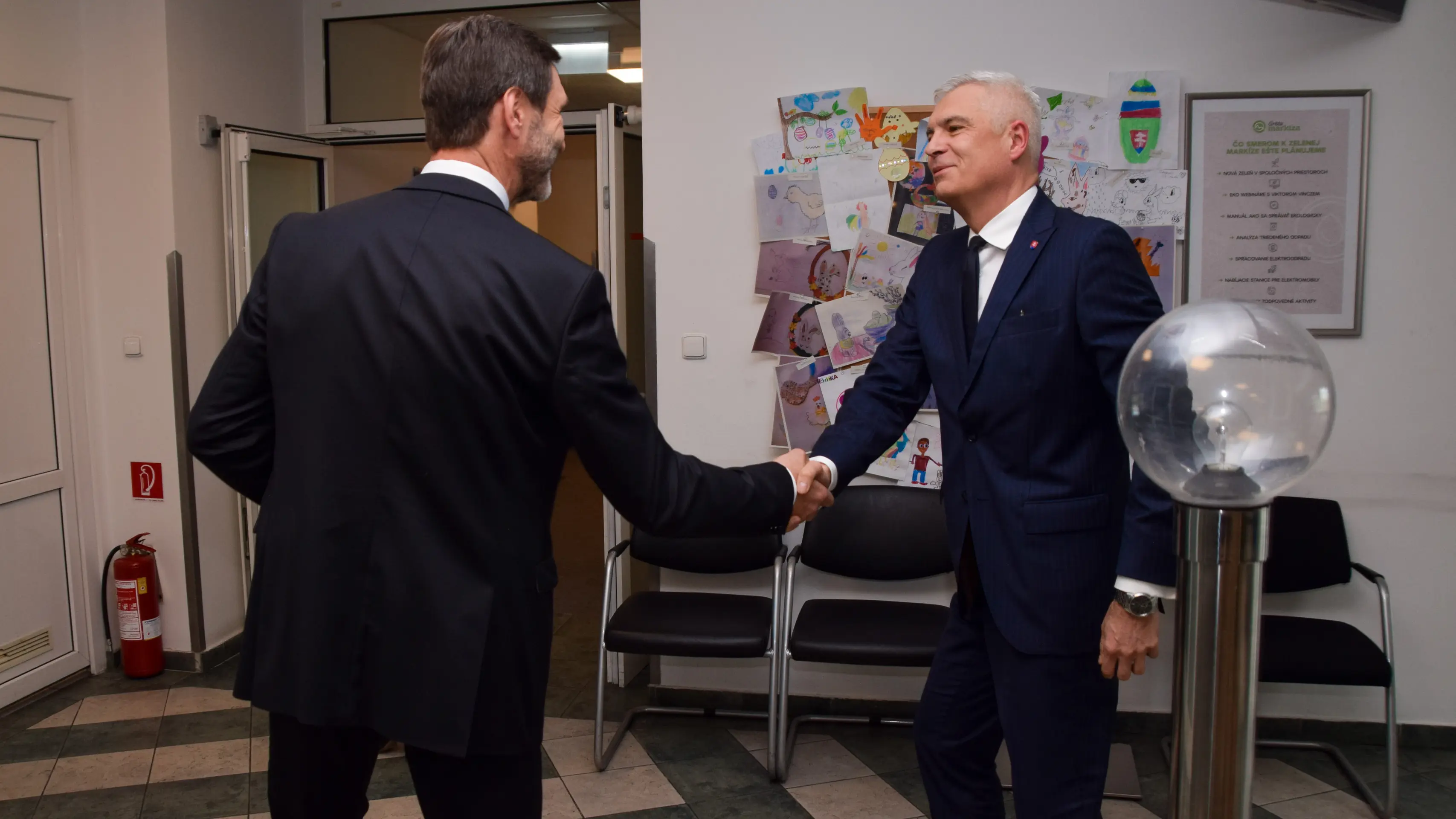 Juraj Blanár a Ivan Korčok v relácii Na telo.