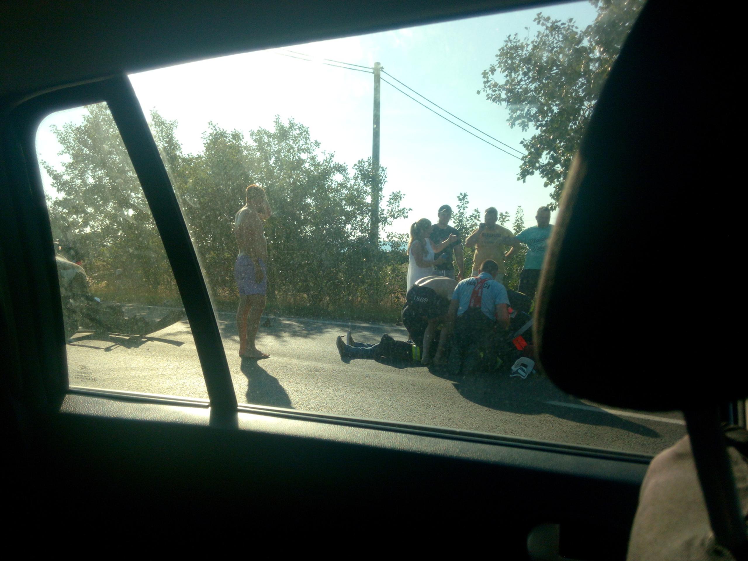 Havária pred Veľkým Bielom